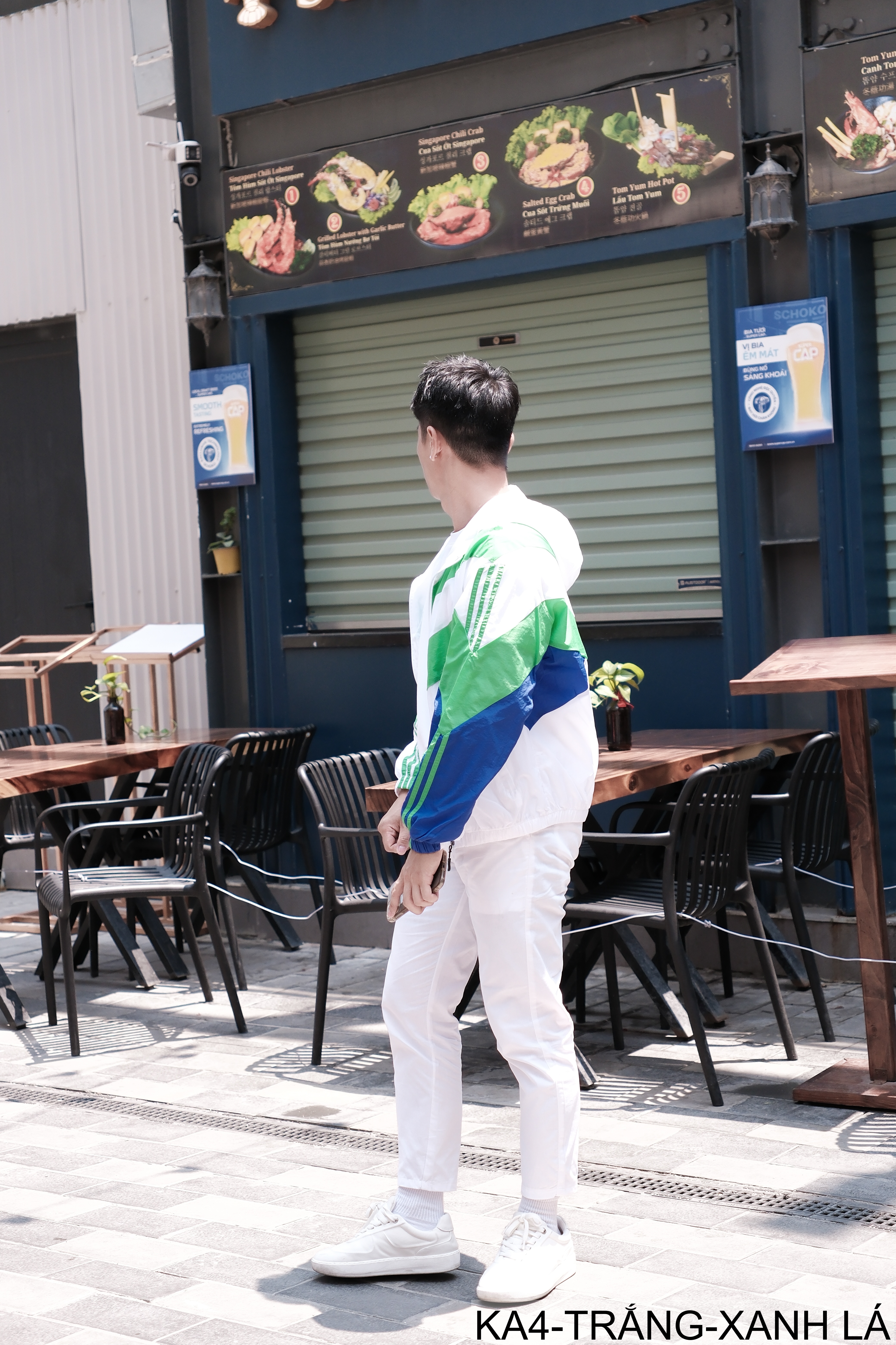 KA4 - Áo khoác nam có mũ phối màu năng động, chống nắng thoáng khí mùa xuân thu_thumbnail_8