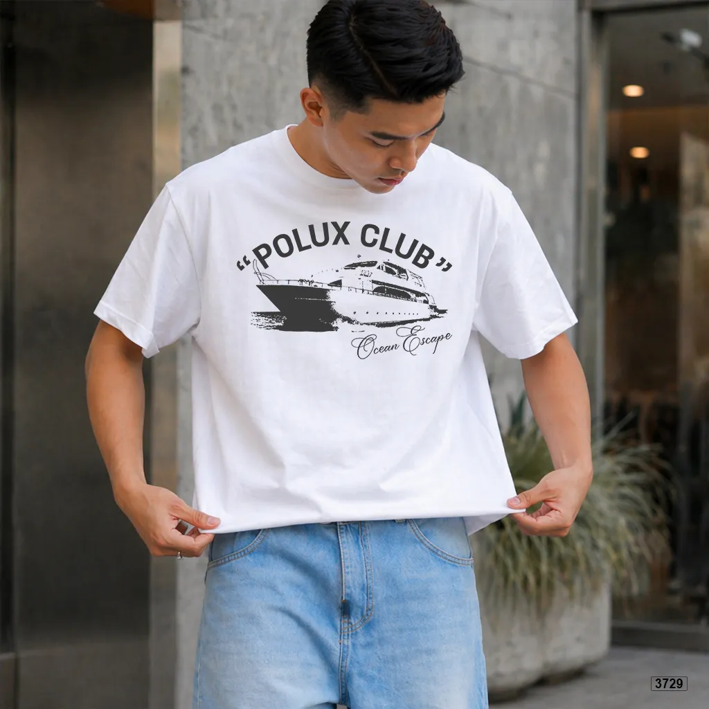 Áo thun form rộng unisex phong cách đường phố Polux Club 3729_thumbnail_4