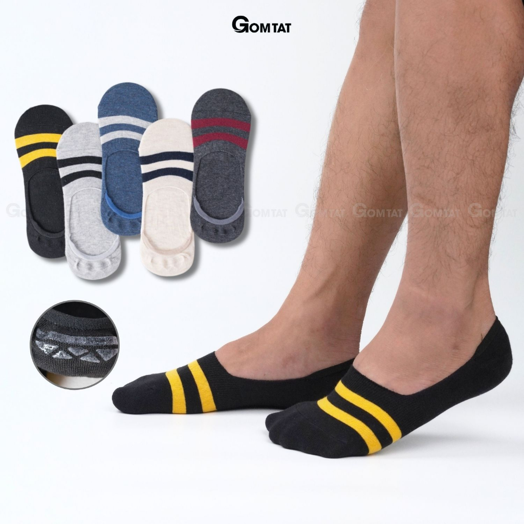 Set 5 đôi tất đi giày lười nam TATLUOI-SOCNGANG-CB5_thumbnail_0
