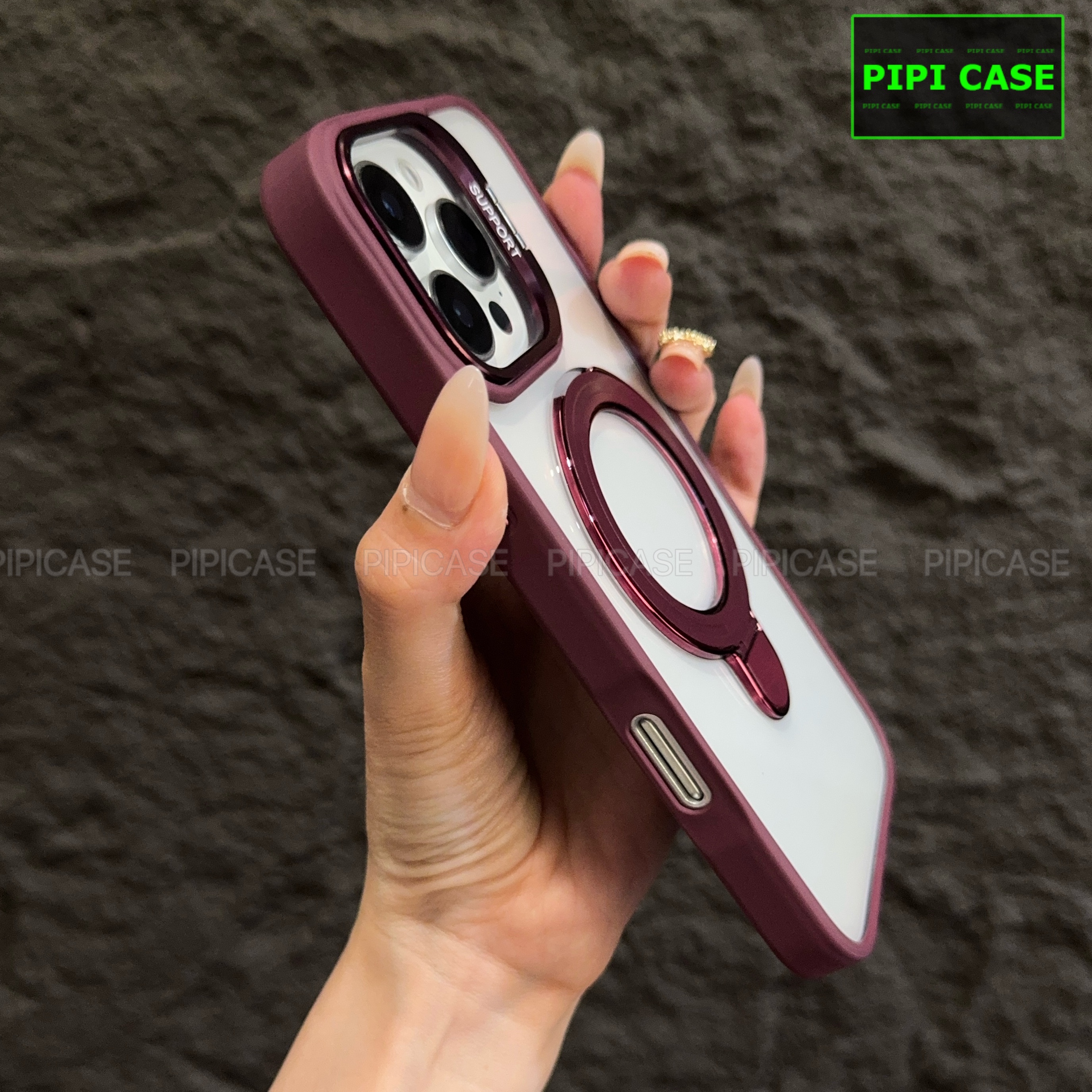 Ốp Lưng iPhone 12 Pro Max - Super Gone - Đỏ_thumbnail_9