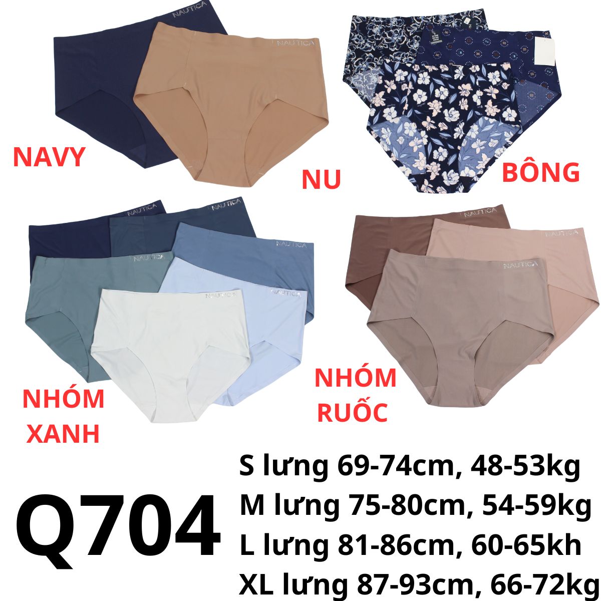 Q704 - Quần chip su xịn
