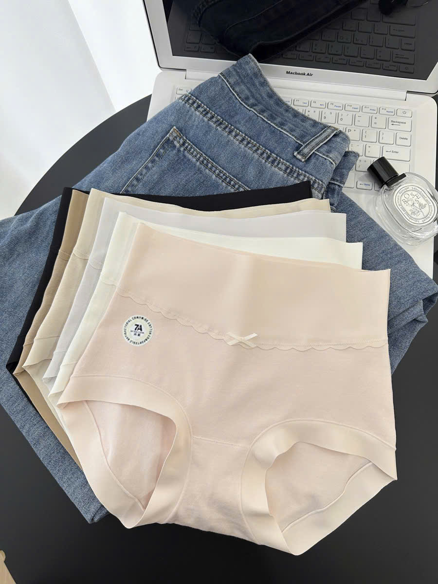 Quần lót cạp cao mix nơ