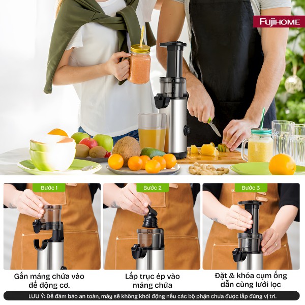 Máy ép chậm mini Fujihome SJ08_thumbnail_9