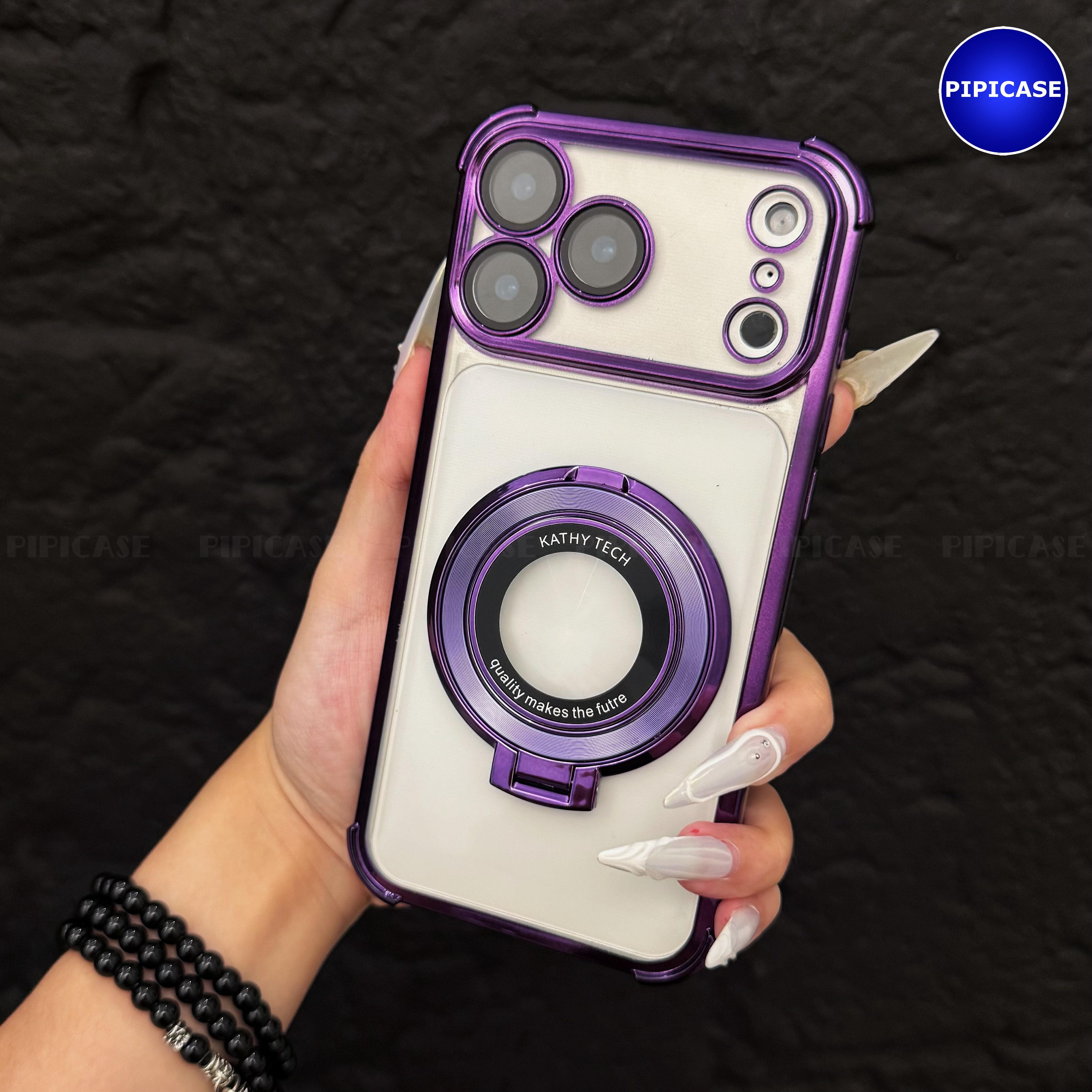 Ốp Lưng iPhone 17 Pro - Ven - Tím_thumbnail_11