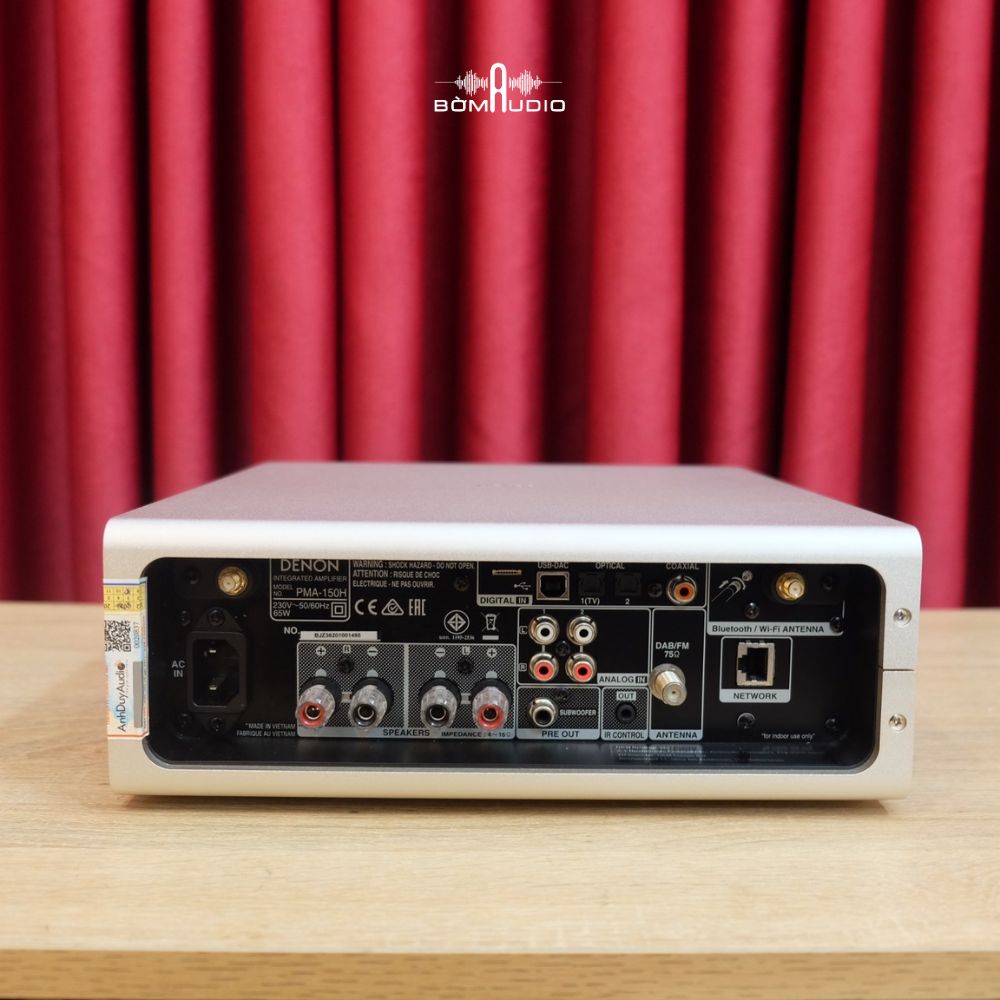 [TRƯNG BÀY - FULLBOX 99%] Amply Nghe Nhạc DENON PMA-150H_thumbnail_5