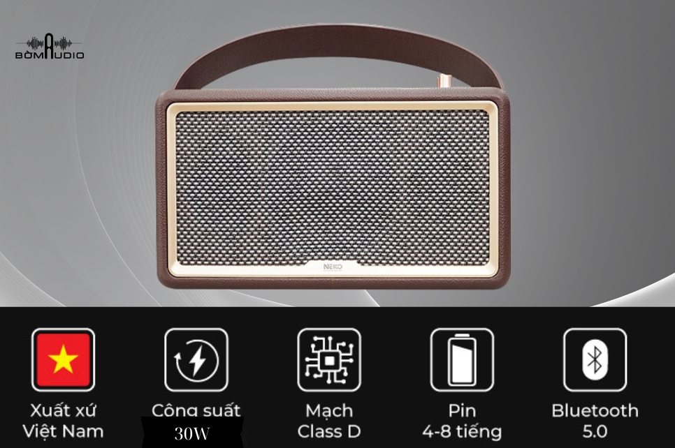 Đánh giá chất lượng loa bluetooth Neko UK100 chính hãng
