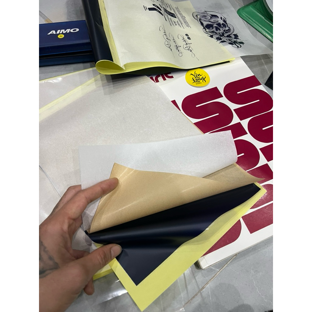 Giấy than SPIRIT ĐỎ (A4) - Giây than nhiệt 4 lớp - Lẻ tờ_thumbnail_2