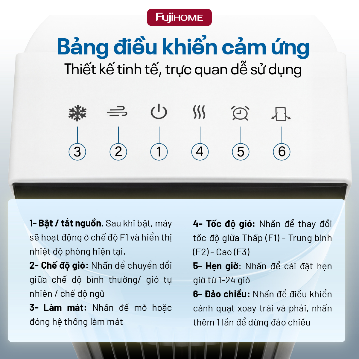 Máy làm mát không khí bằng bay hơi Fujihome AC-1001C_thumbnail_6