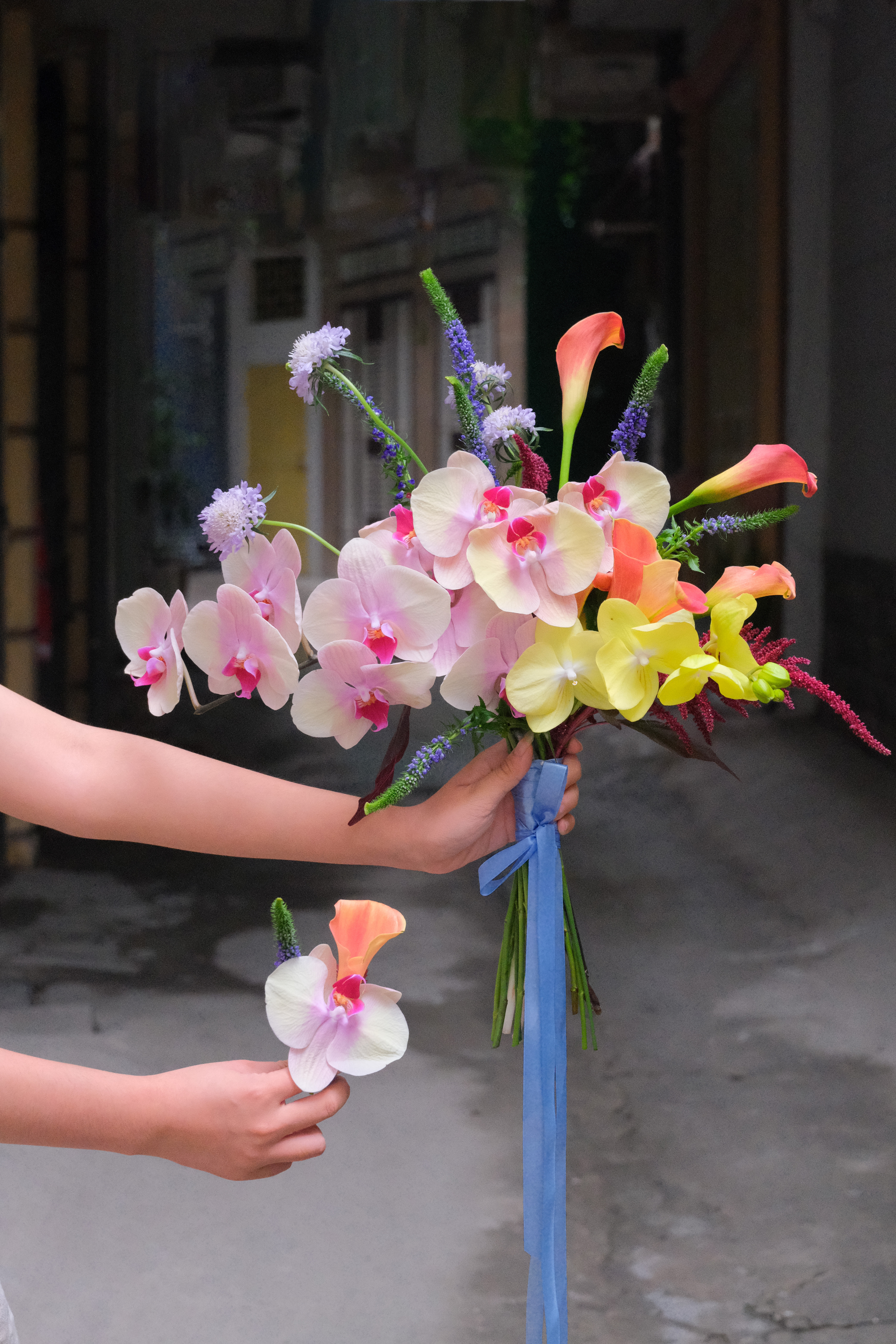 Bó hoa cưới Custom - Phong cách Bohemian