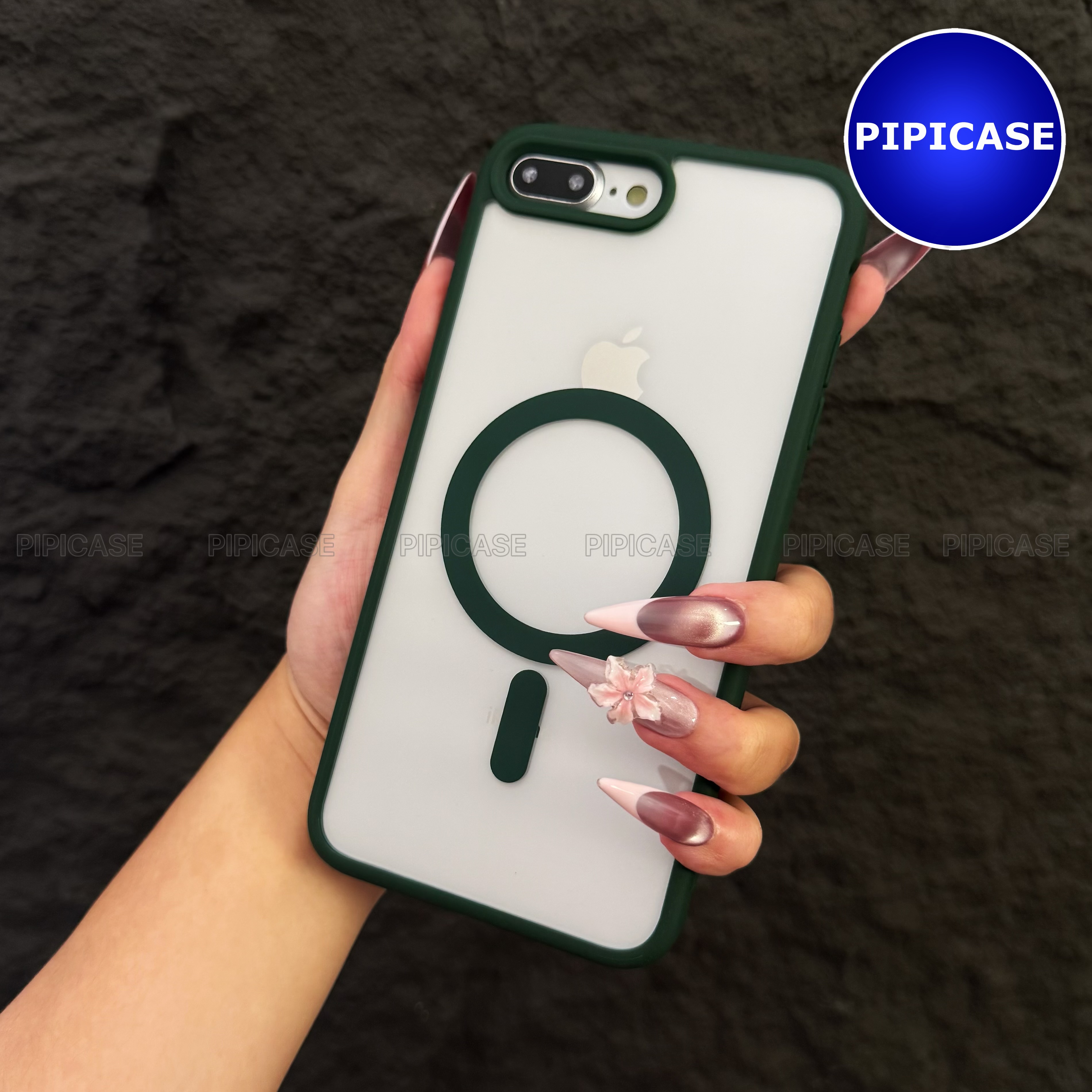 Ốp Lưng iPhone 7 Plus / 8 Plus - Chic - Xanh Lá_thumbnail_6