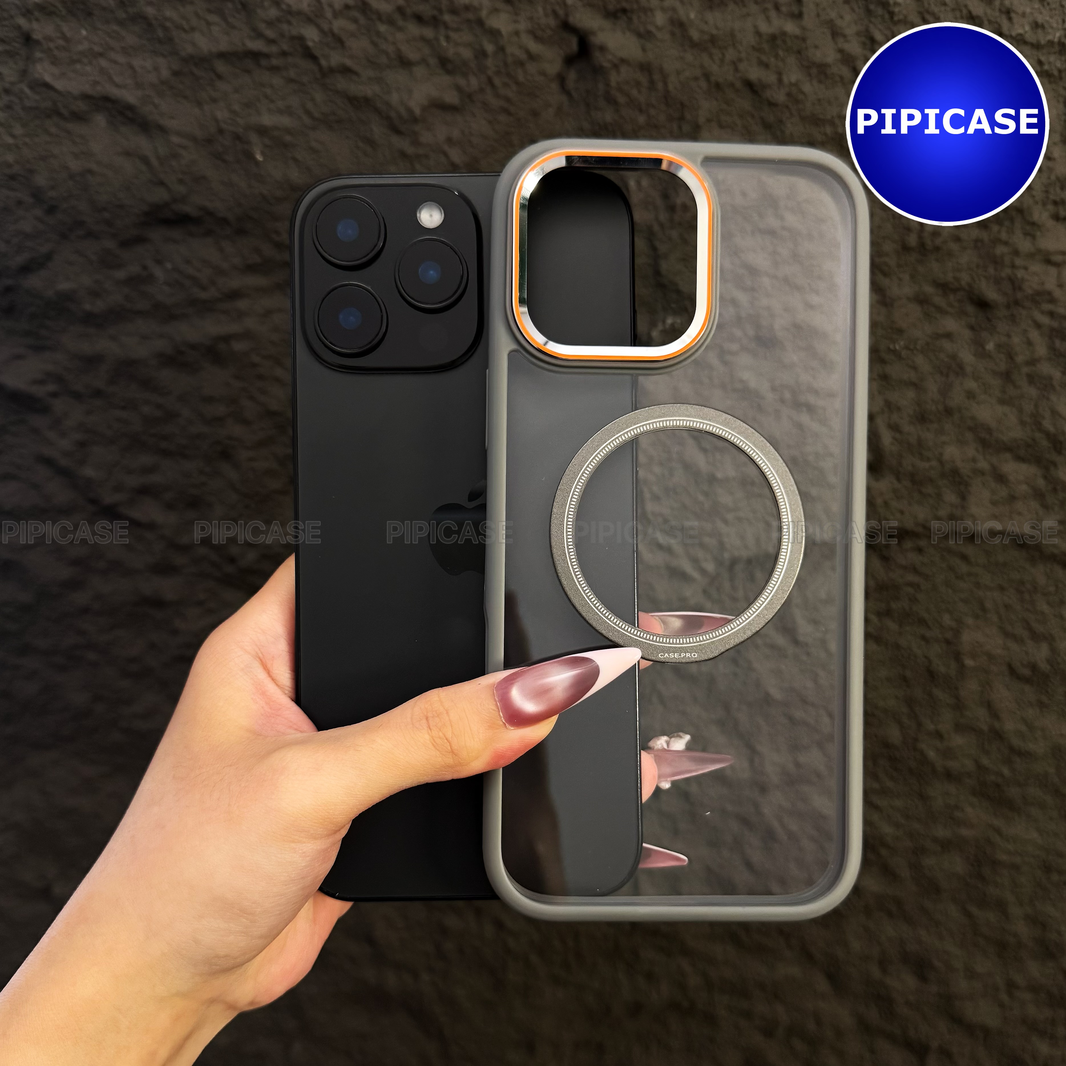 Ốp Lưng iPhone 16 Pro Max - Wigu - Xám_thumbnail_8