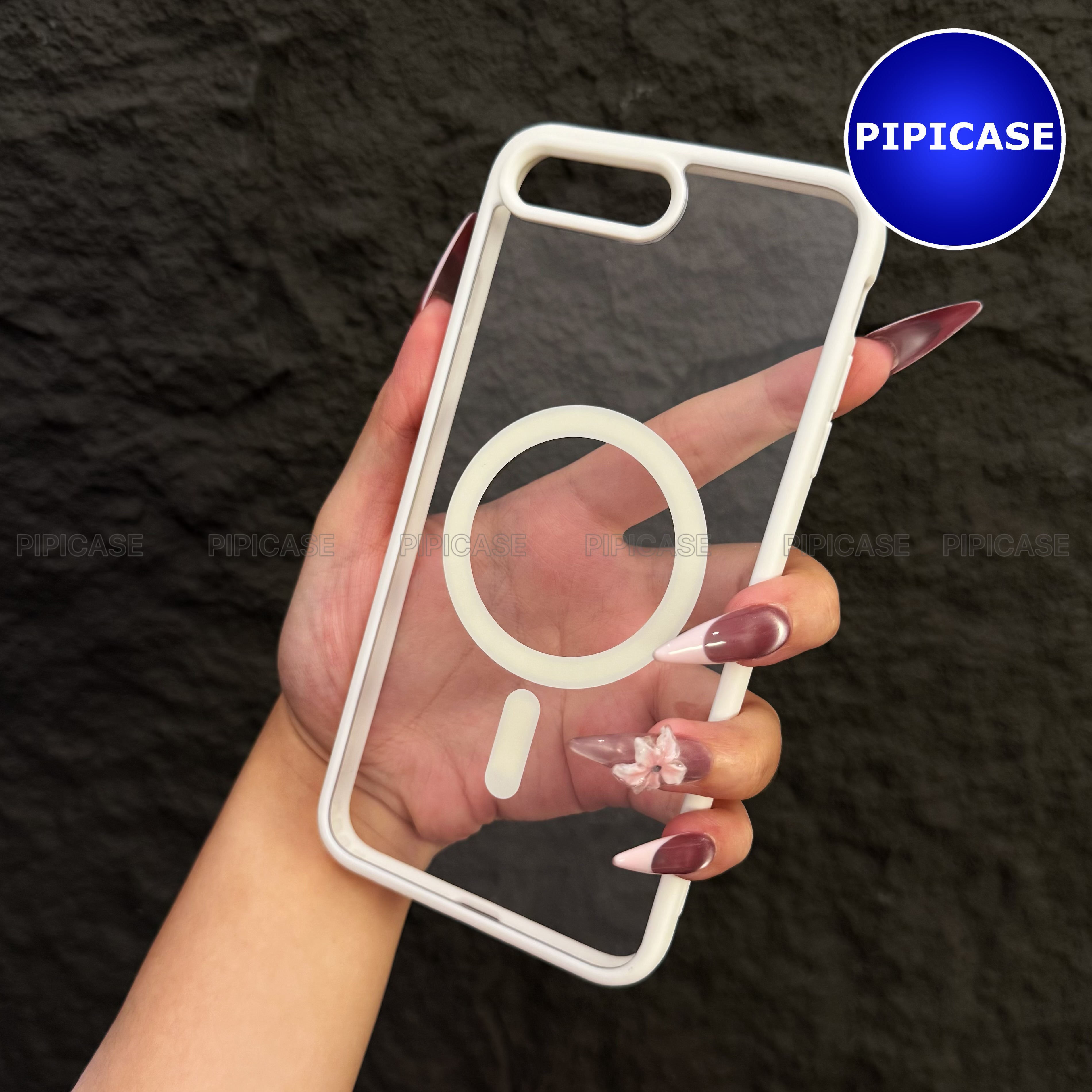 Ốp Lưng iPhone 7 Plus / 8 Plus - Chic - Trắng
