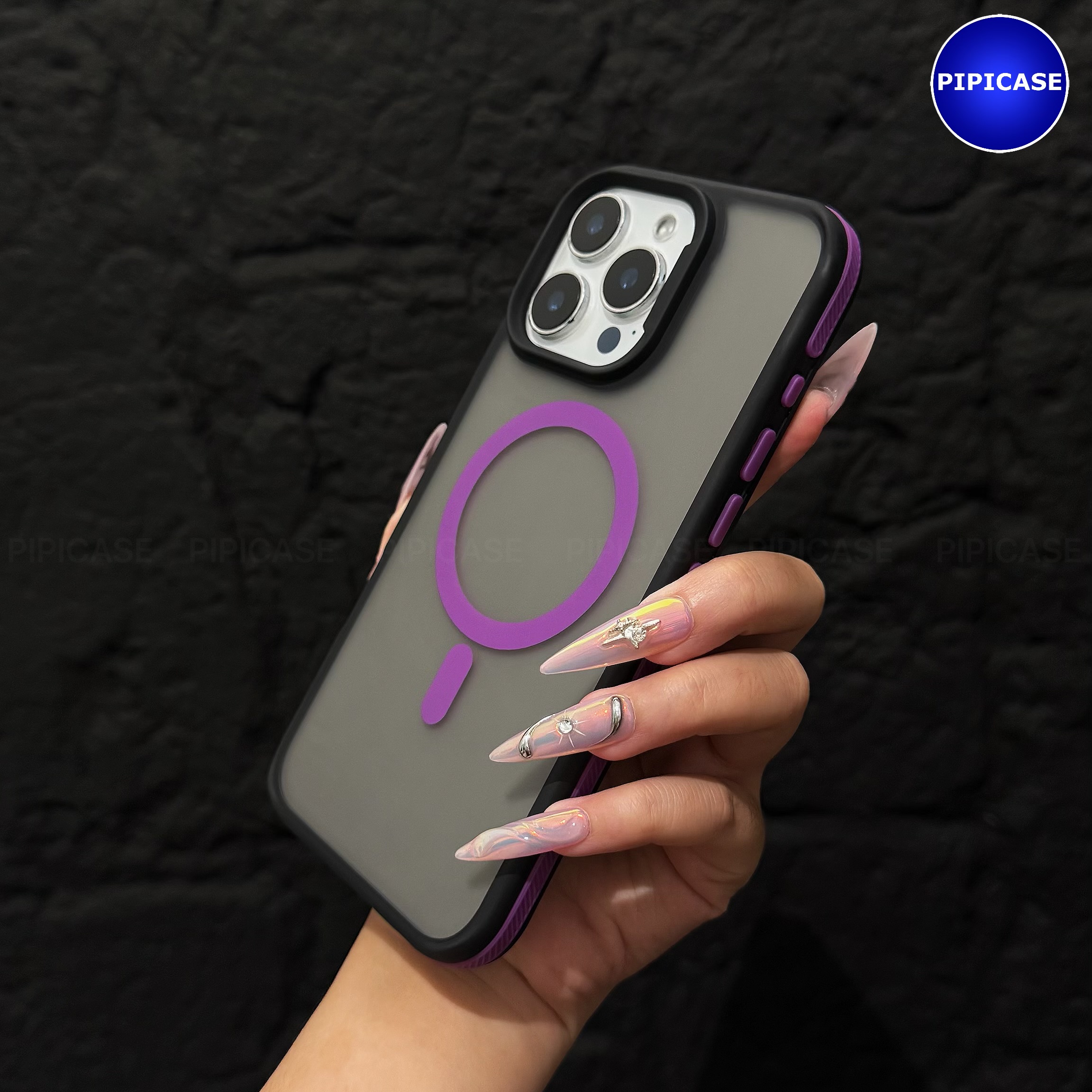 Ốp Lưng iPhone 15 Pro Max - Map - Tím_thumbnail_11