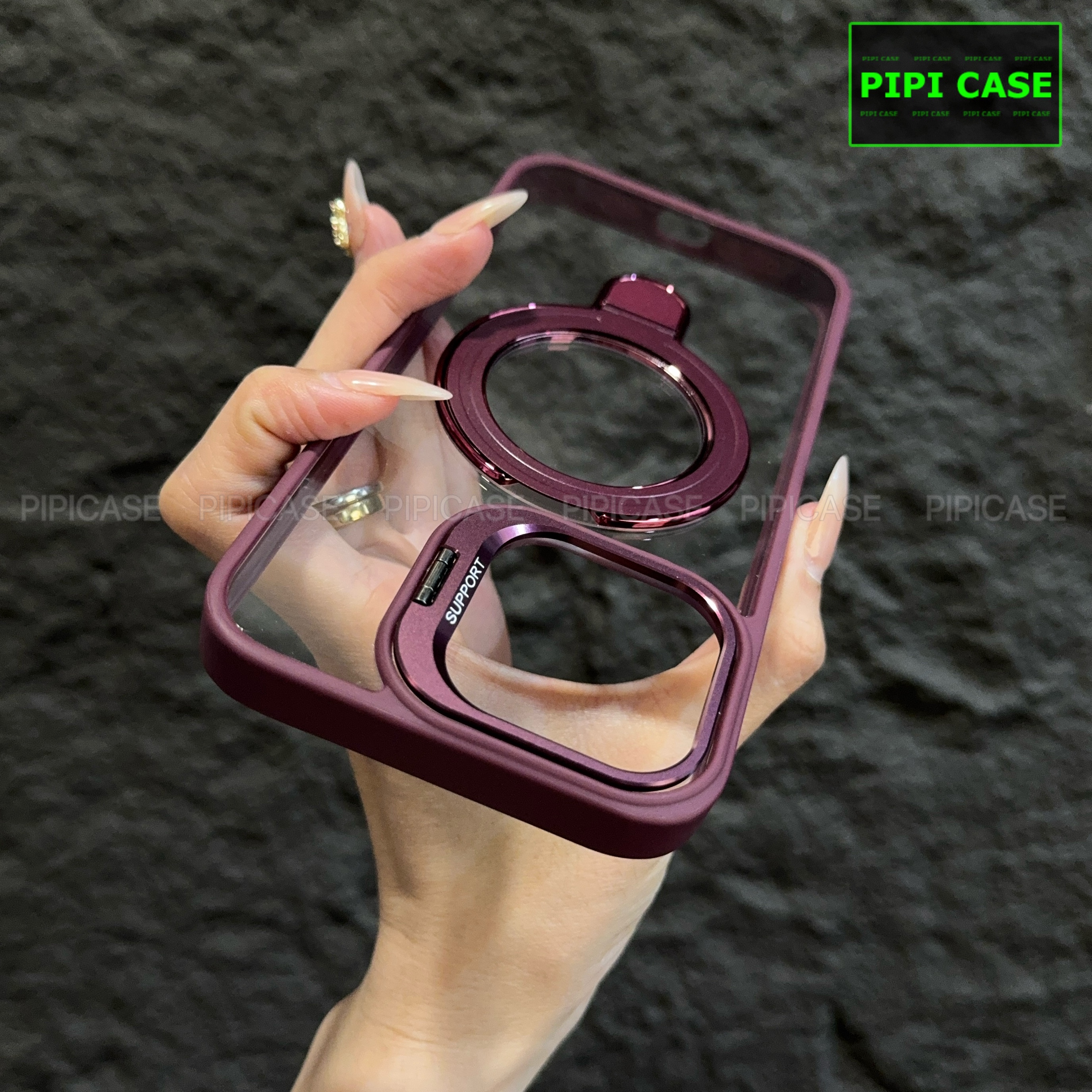 Ốp Lưng iPhone 12 Pro Max - Super Gone - Đỏ_thumbnail_10