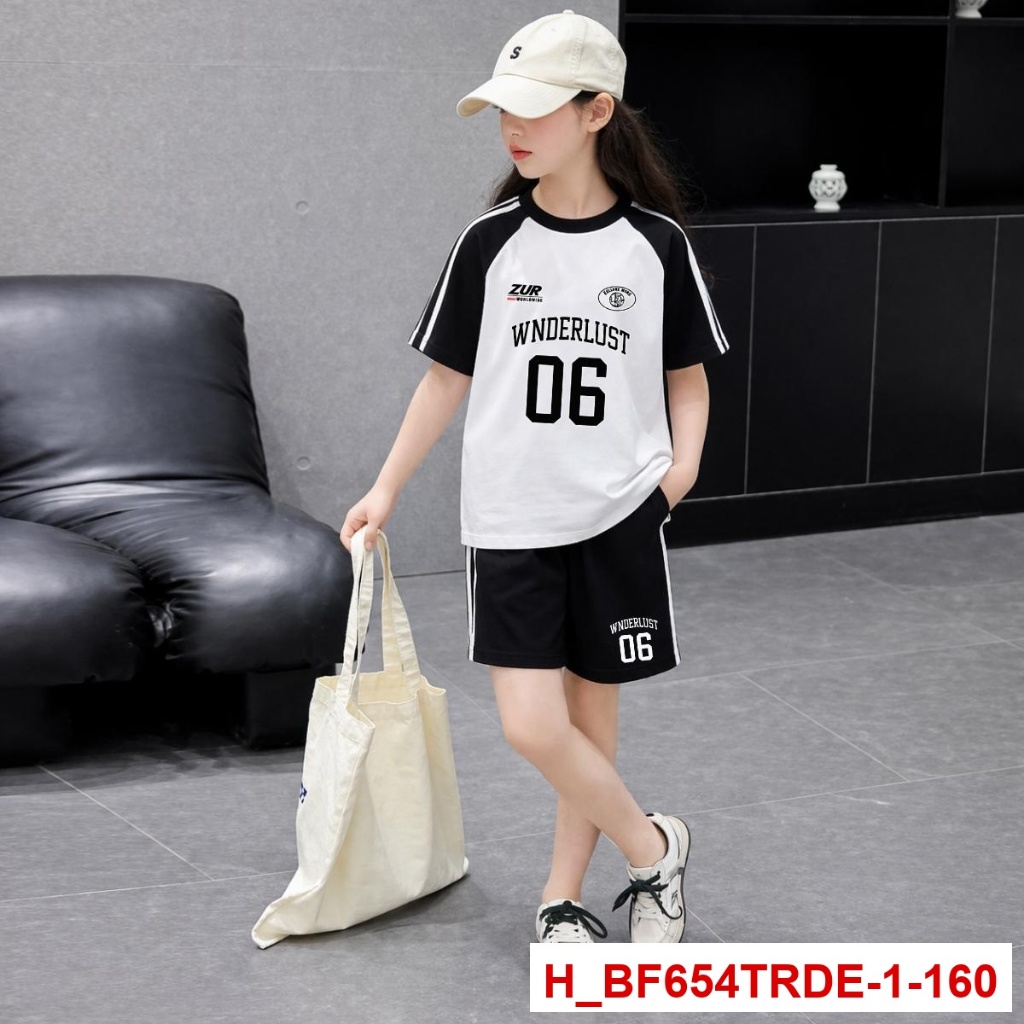 [XẢ KHO] Set bộ thun phối bé trai, bé gái lẻ size size từ 15-40kg - Loza Kids XABF01_thumbnail_11