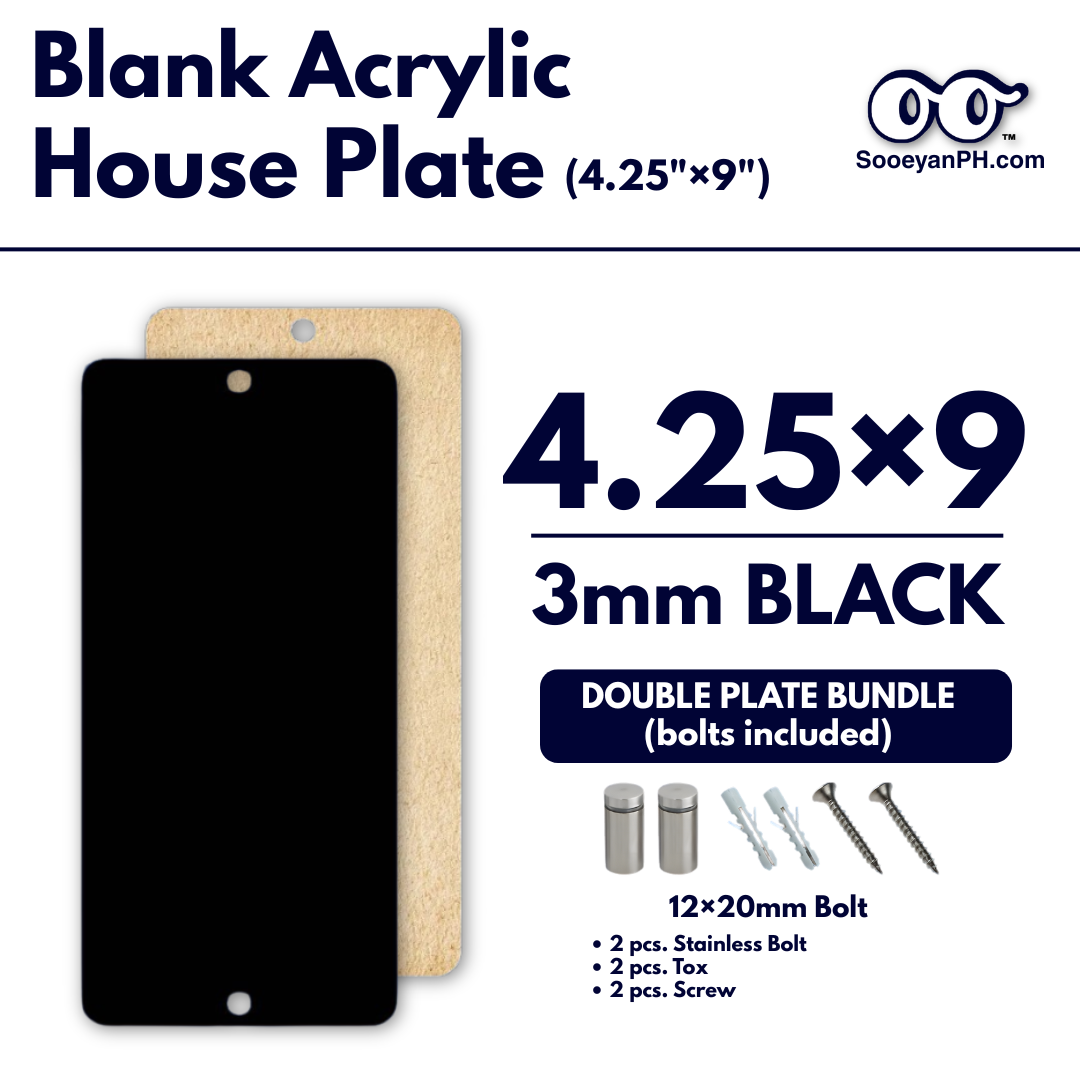 4.25×9 — Blank Acrylic House Plate_thumbnail_6