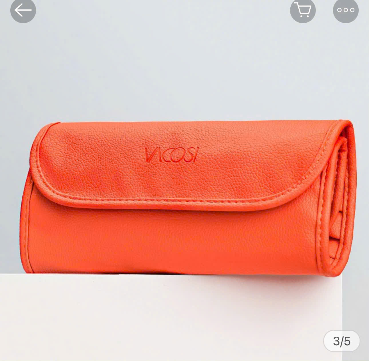 BỘ CỌ TRANG ĐIỂM VACOSI 14 MÓN KÈM BÓP DA CAM BC36_thumbnail_2