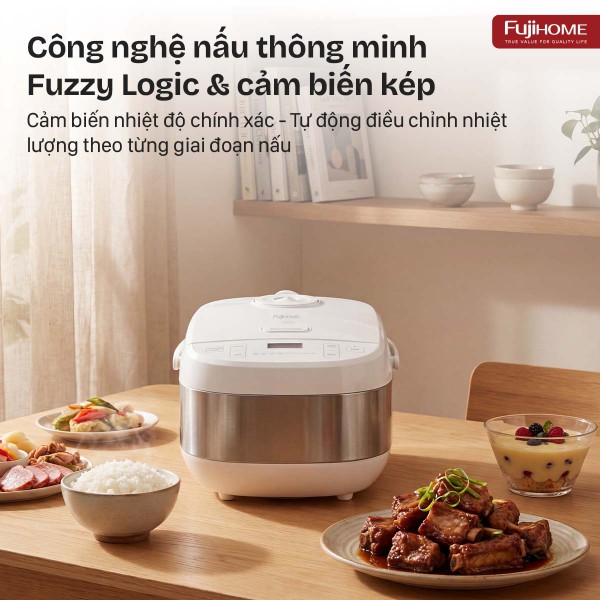 Nồi cơm điện Fujihome RC15W_thumbnail_9