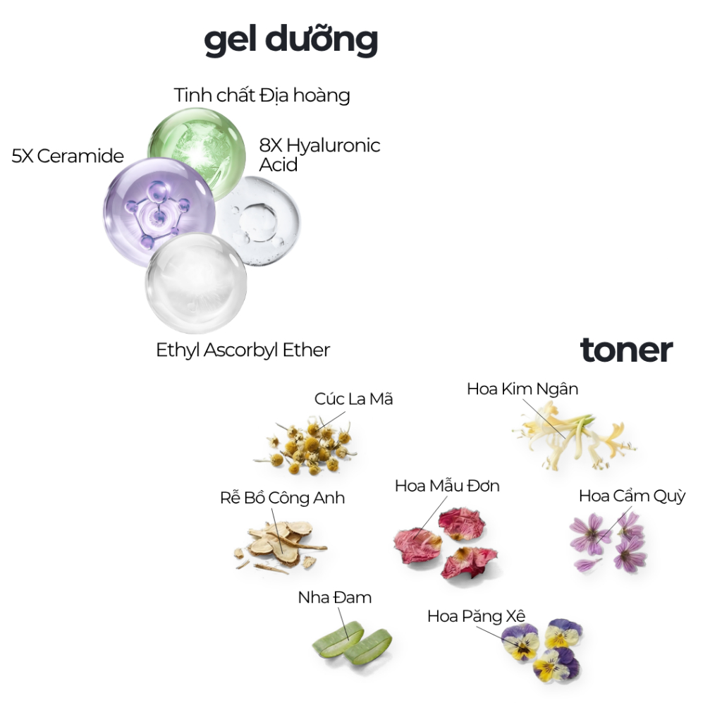 [CB6]Combo ẩm mịn kiềm dầu: Toner 120ml - Gel dưỡng ẩm 50ml_thumbnail_2