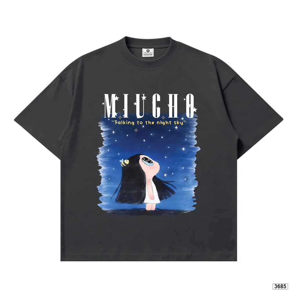 Áo thun nữ form boxy Night Sky Miucho 3685_thumbnail_13