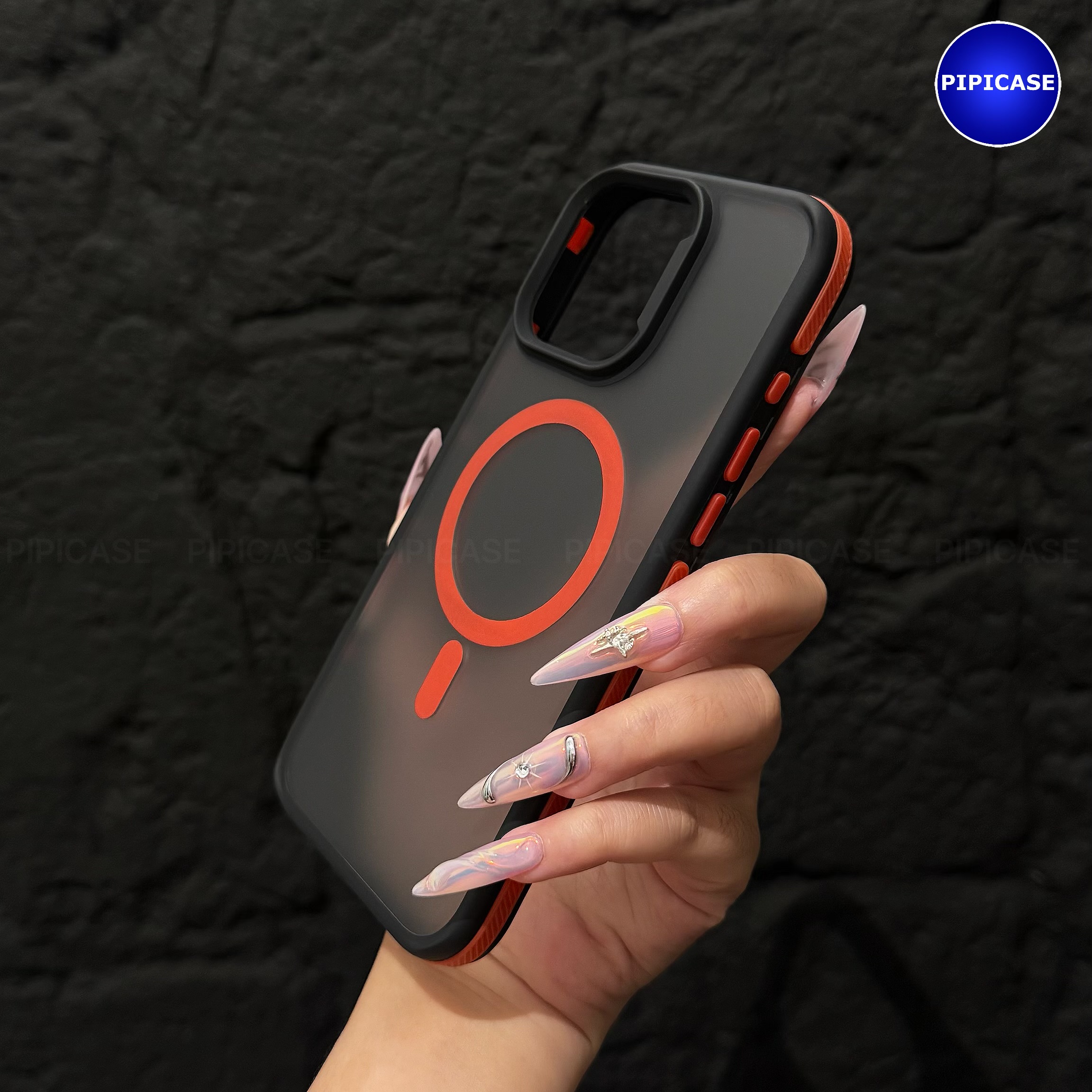 Ốp Lưng iPhone 15 Pro Max - Map - Đỏ_thumbnail_4