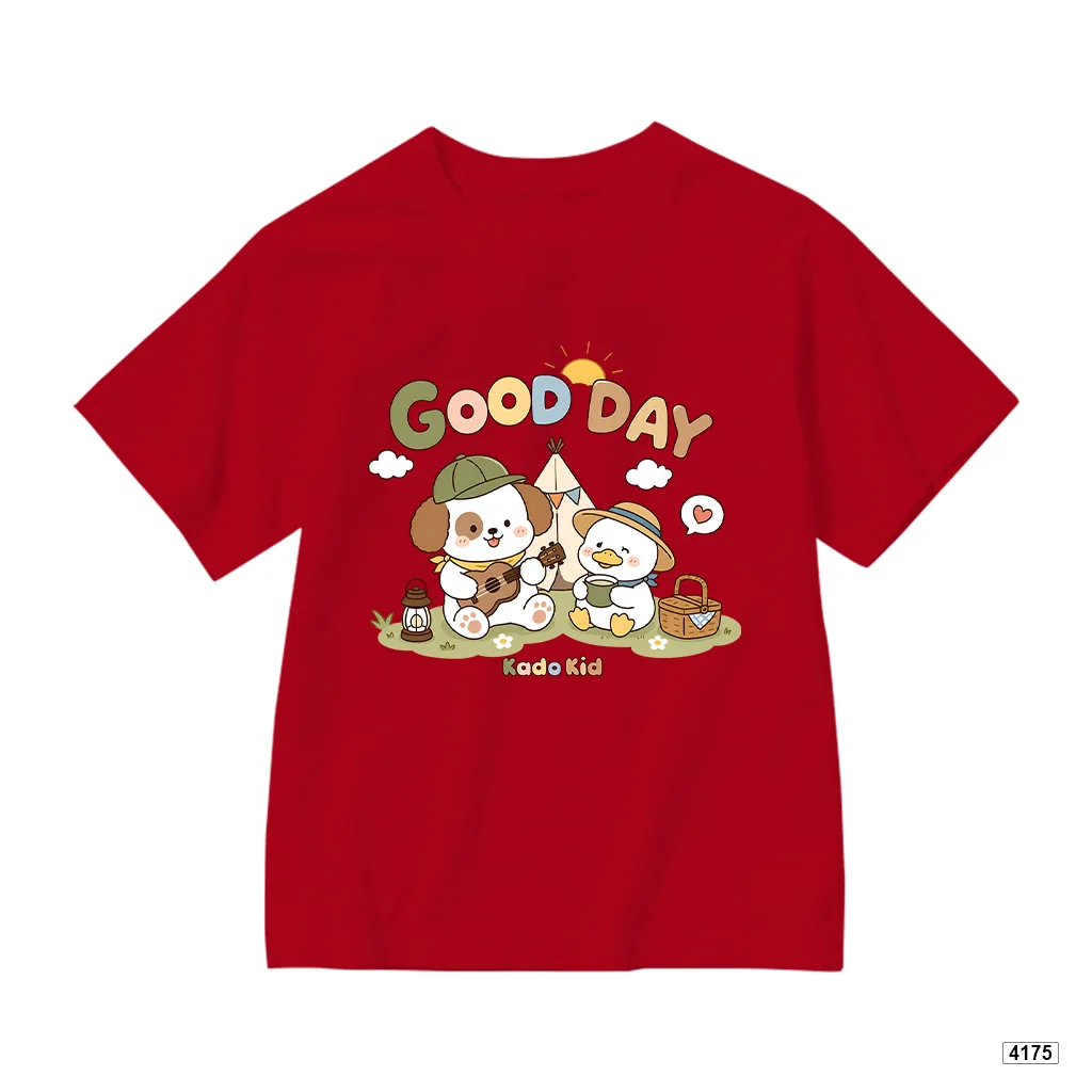 Áo thun trẻ em gấu con Good day Kado 4175_thumbnail_11