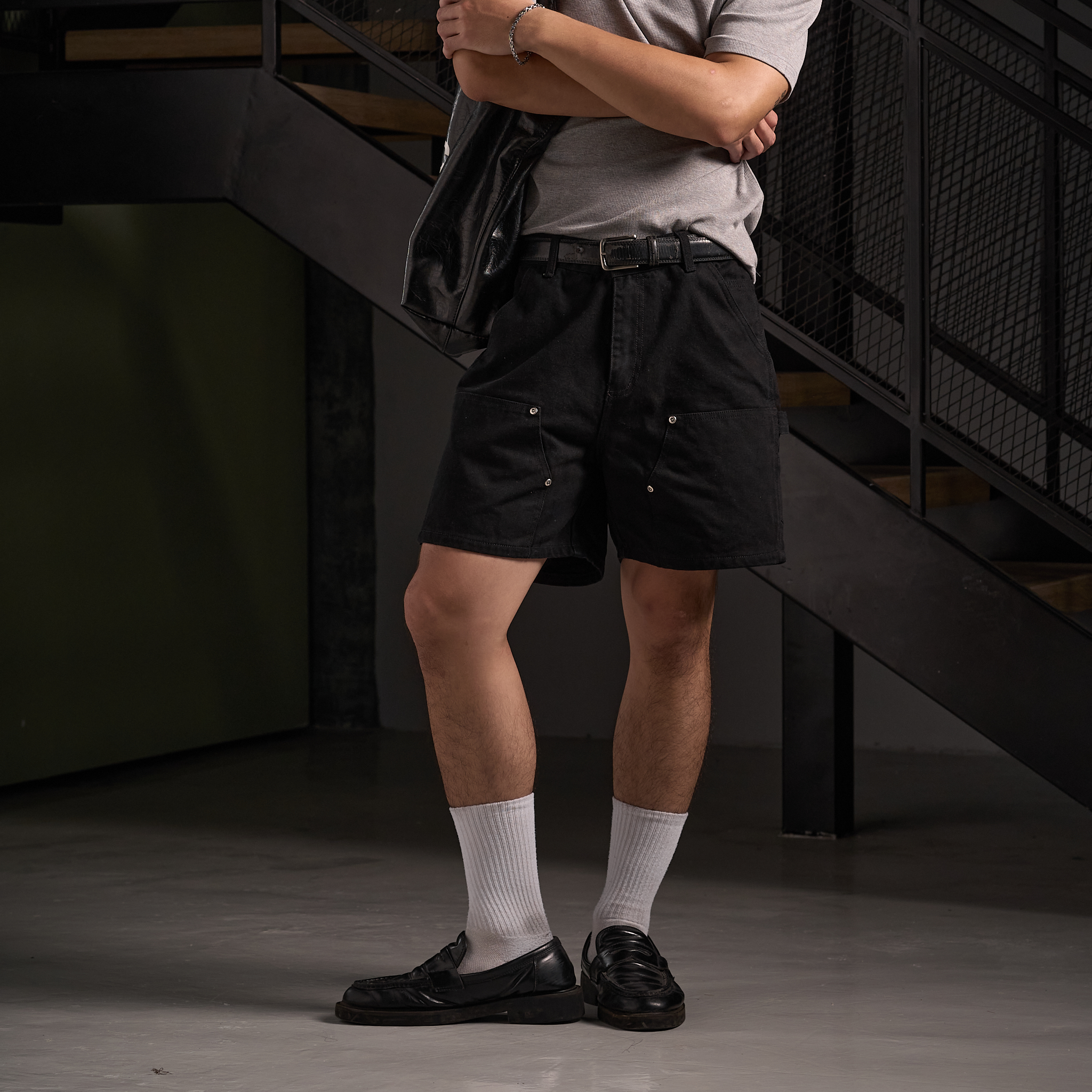 IMPERFECT - QUẦN SHORT DOUBLEKNEE VẢI CANVAS 420GSM DÀY DẶN, PHONG CÁCH ĐƯỜNG PHỐ NAM MENSWEAR_thumbnail_10