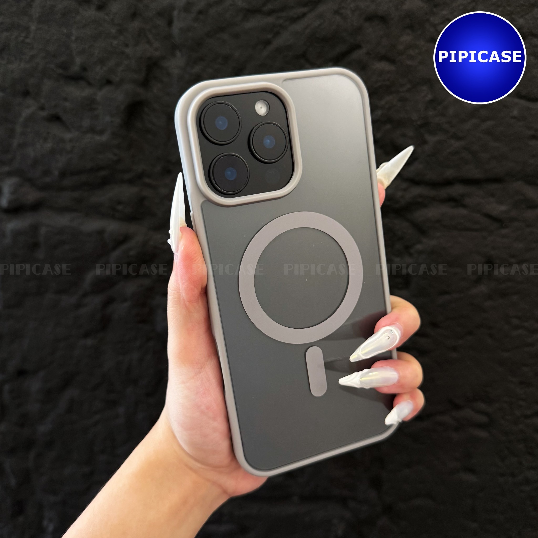 Ốp Lưng iPhone 16 Pro - Chic - Xám_thumbnail_7
