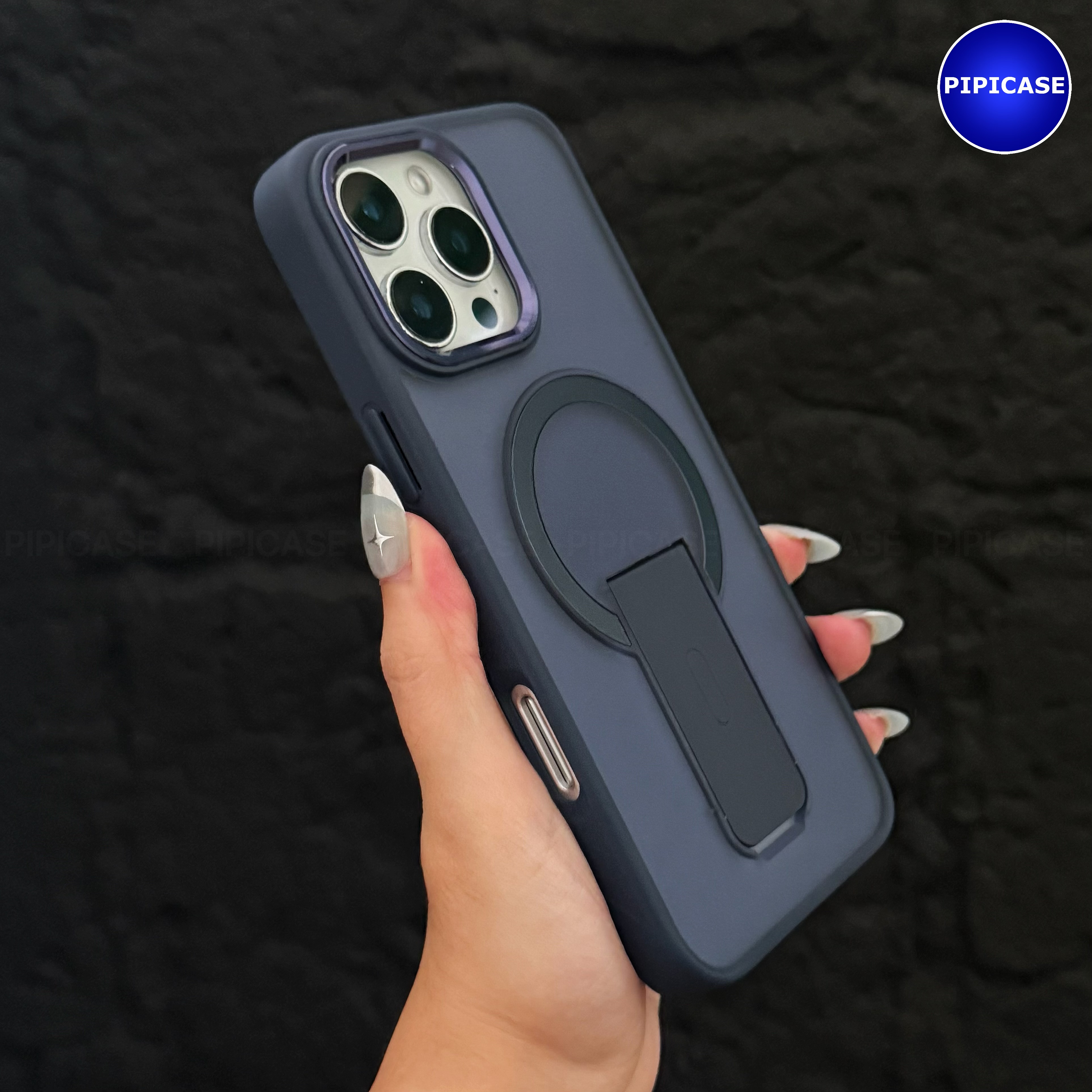 Ốp Lưng iPhone 16 Pro Max - Quin - Xanh Dương_thumbnail_5