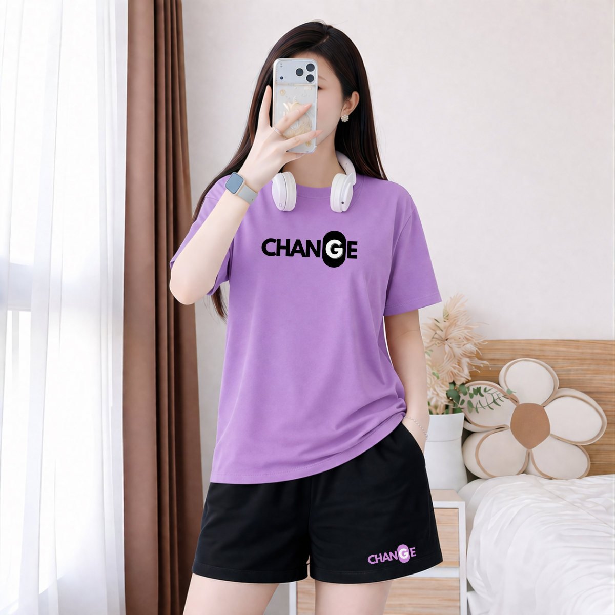 Set đồ nữ LOZA 'Change' nhiều màu sắc - Đồ bộ nữ  form rộng chất liệu thun cotton 4 chiều - BP14_thumbnail_7