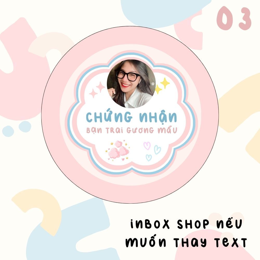 [TẶNG HỘP GÓI]_ HUY CHƯƠNG TÌNH YÊU in ảnh theo yêu cầu, tặng bạn trai/bạn gái/người yêu ngày kỷ niệm, sinh nhật_thumbnail_2