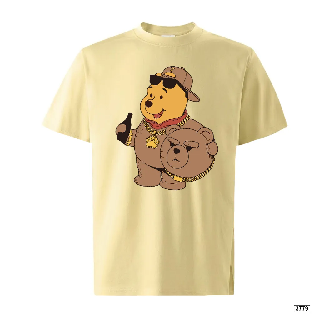 Áo thun form rộng hoạt hình Poooh trẻ trung dễ phối outfit hằng ngày TeePrint 3779_thumbnail_0