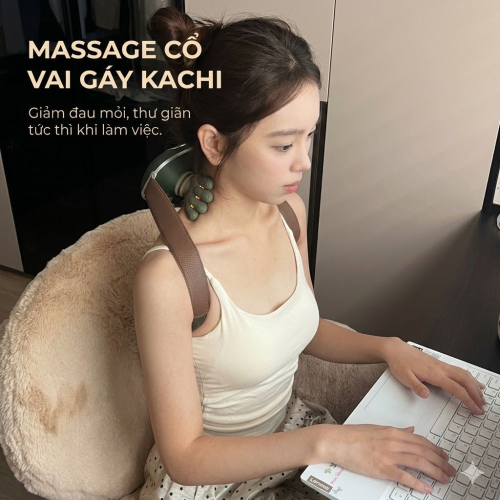 Máy Massage Cổ Vai Gáy Kachi MK449 - Giải Pháp Thư Giãn Hoàn Hảo_thumbnail_12