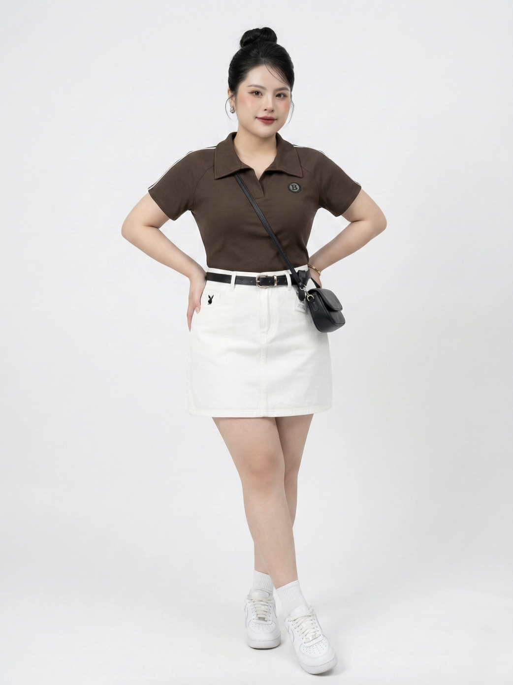 Chân váy jean thêu thỏ Bigsize_thumbnail_3