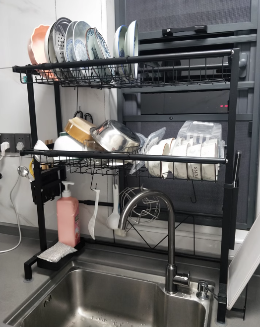 Kệ úp bát đũa điều chỉnh 2 tầng_thumbnail_7