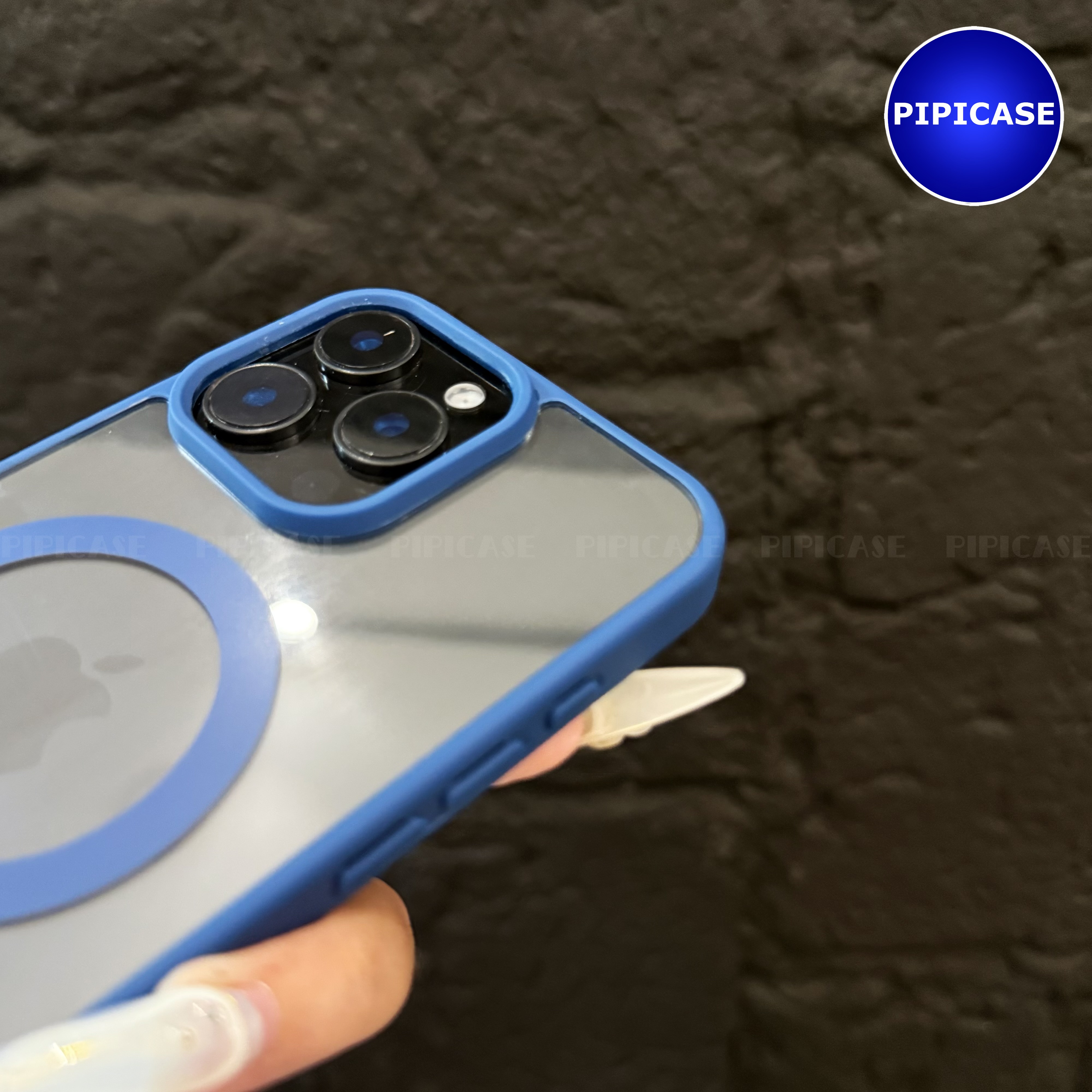 Ốp Lưng iPhone 15 Pro - Chic - Xanh Dương_thumbnail_8