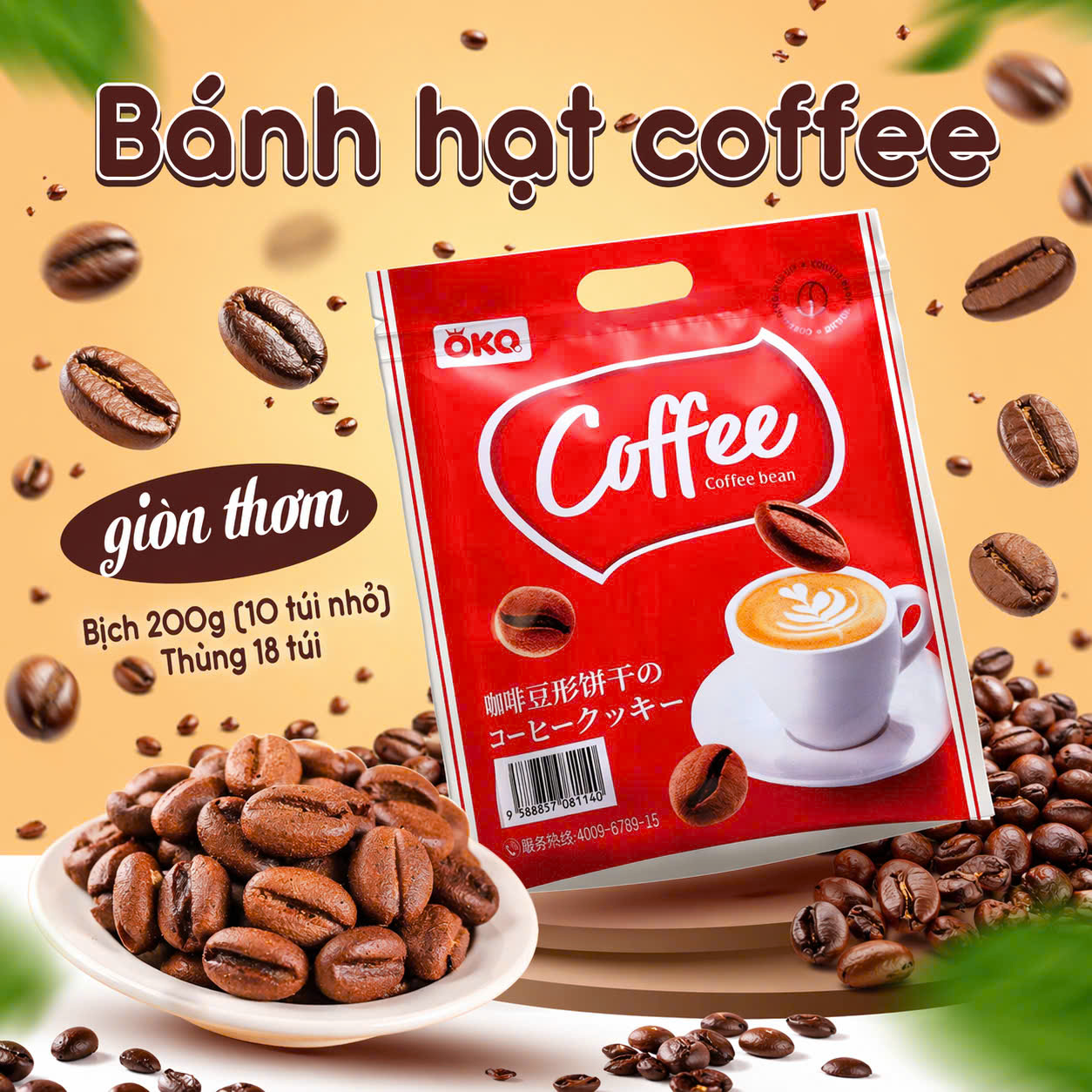 BÁNH COFFEE BEAN