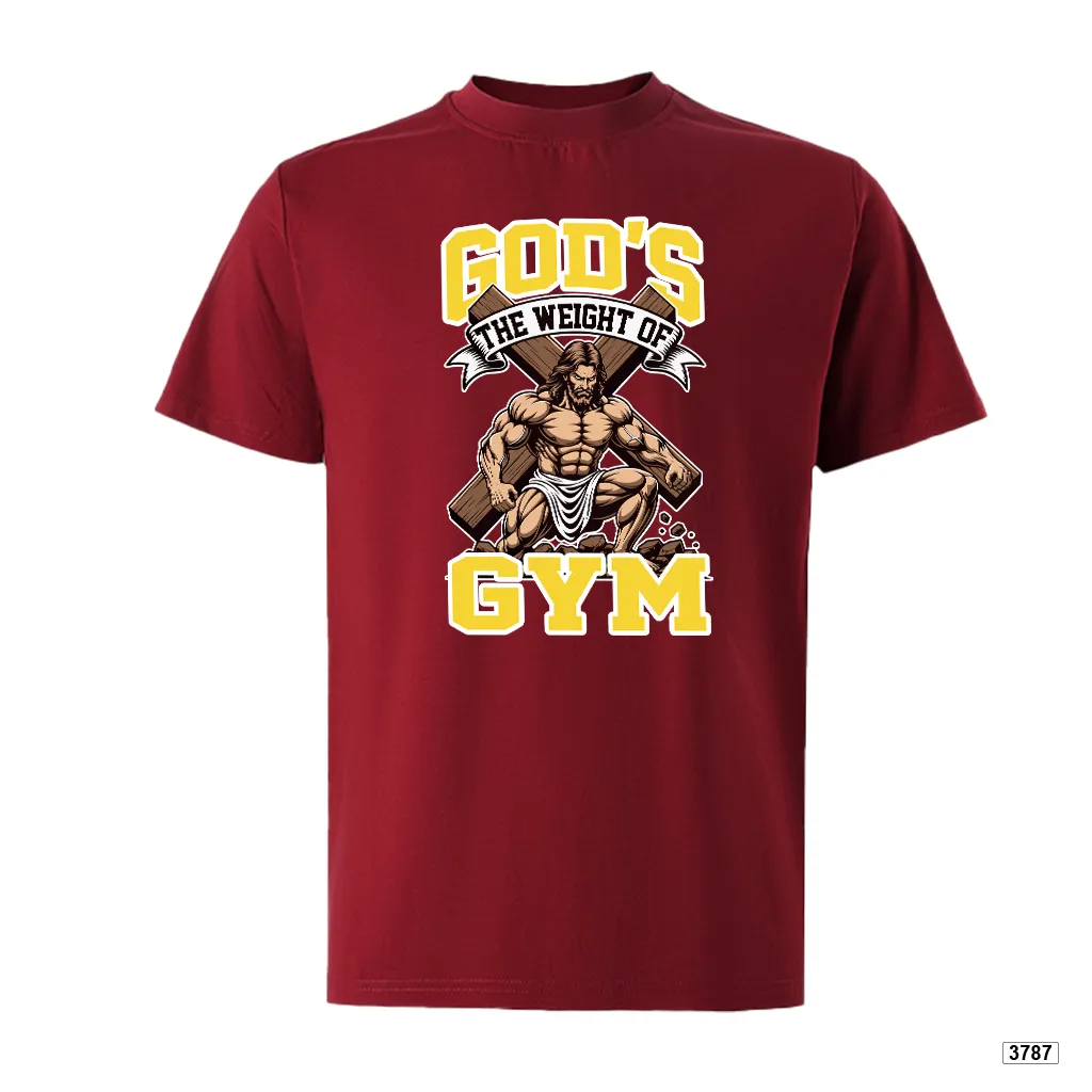 Áo thun nam form rộng God’s Gym phong cách thể thao năng động TeePrint 3787_thumbnail_14