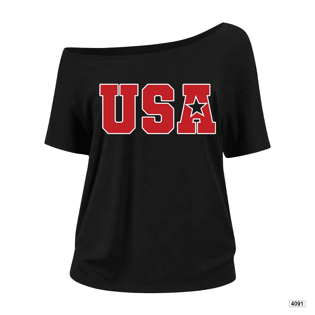 Áo thun nữ form rộng lệch vai street wear style Miucho 4091_thumbnail_8