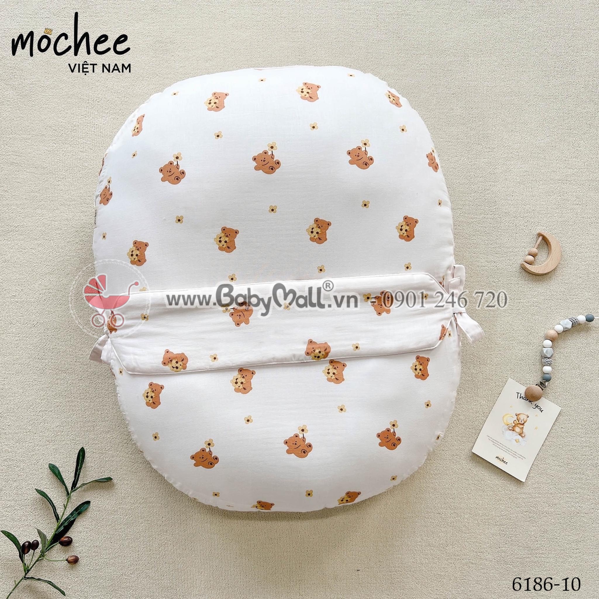 Vỏ gối chống trào Mochee - DÀI KÈM ĐAI 70*80cm_thumbnail_9