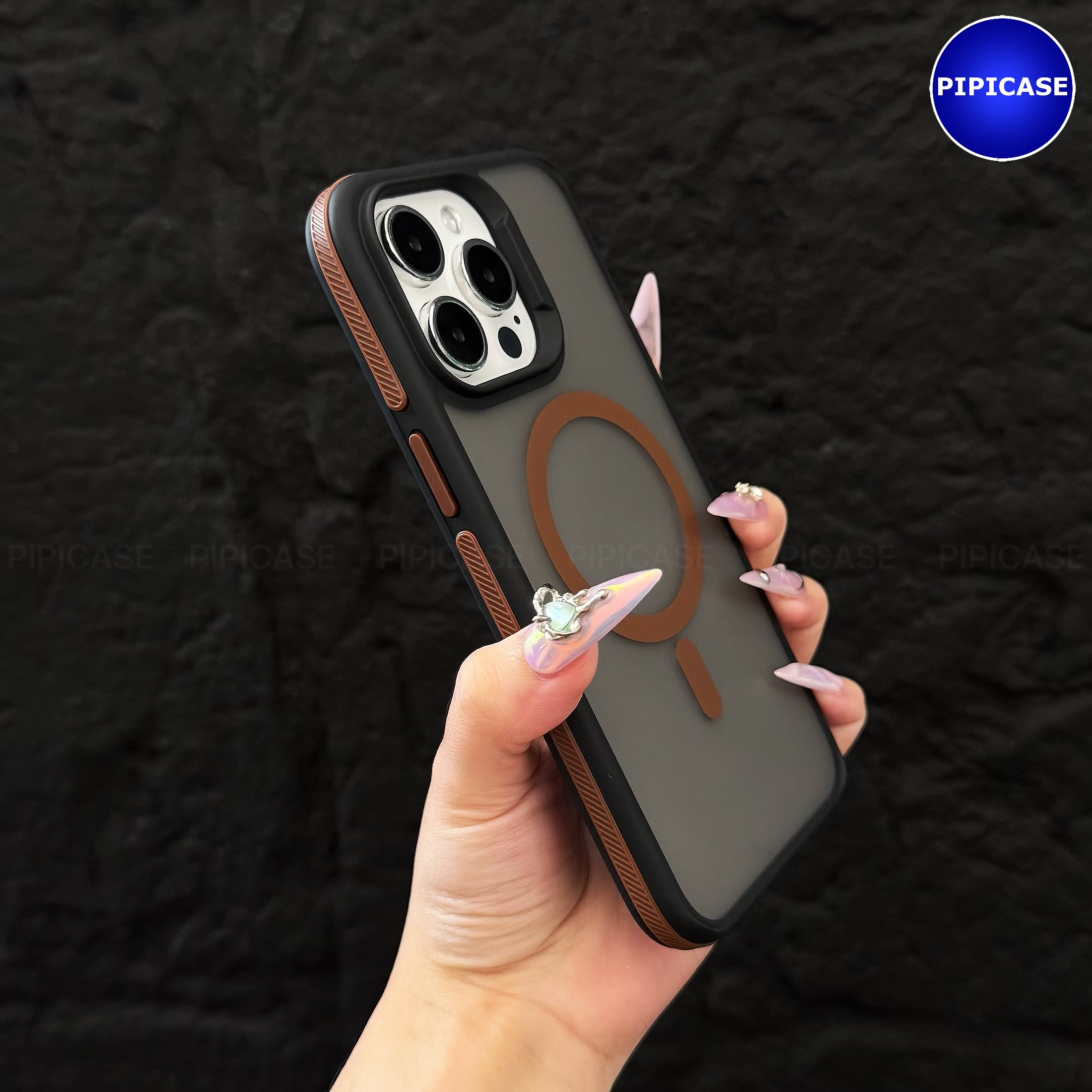 Ốp Lưng iPhone 15 Pro Max - Map - Nâu_thumbnail_10