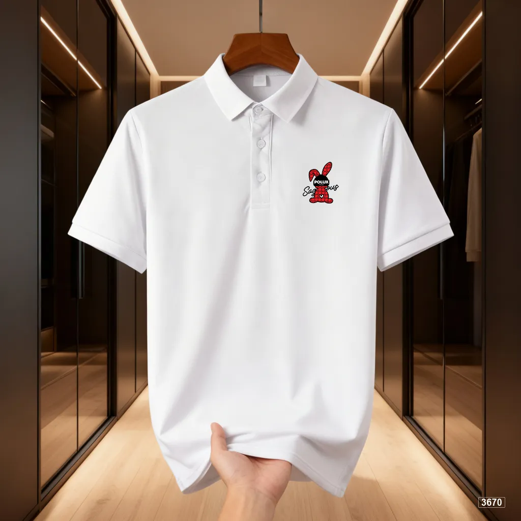 Áo polo nam chất cá sấu dày dặn đứng form Polux 3670