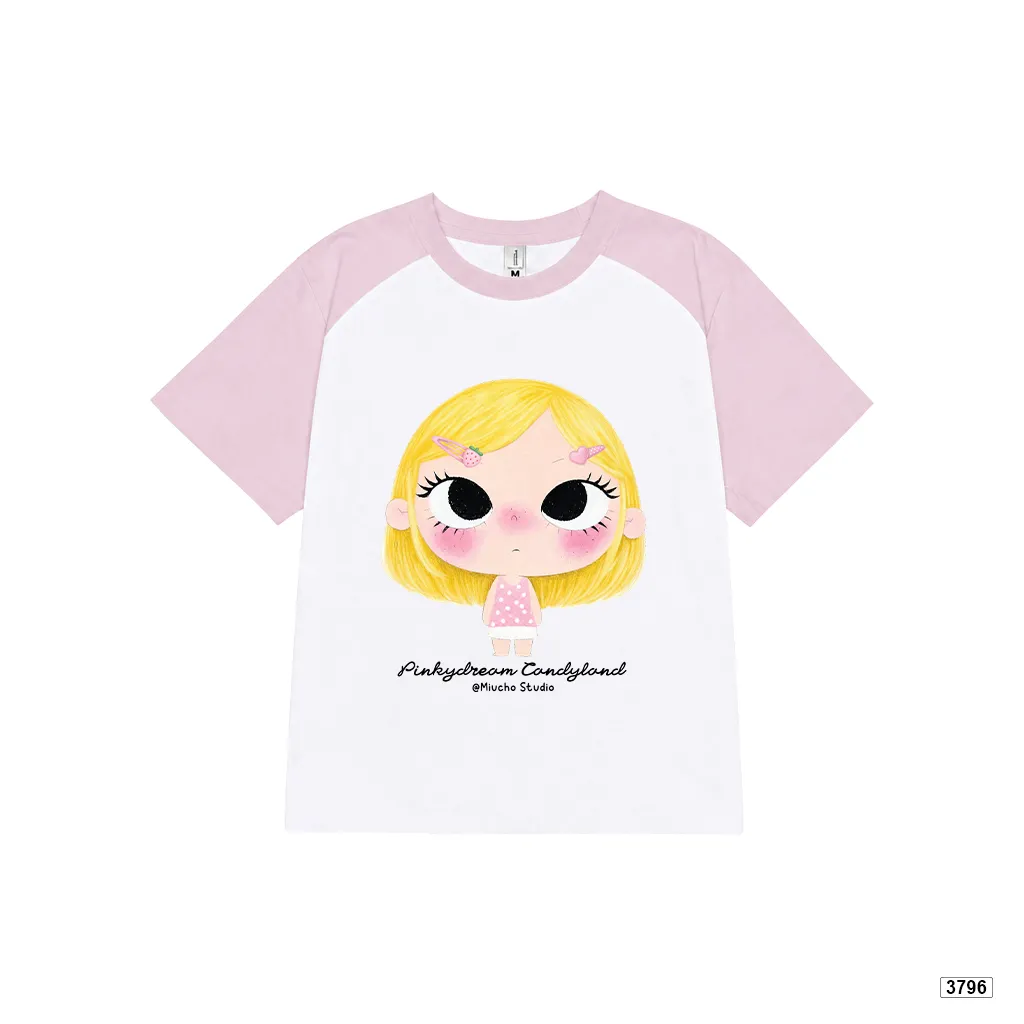 Áo thun nữ babytee raglan mix màu cute phong cách ulzzang dễ thương Miucho 3796_thumbnail_0