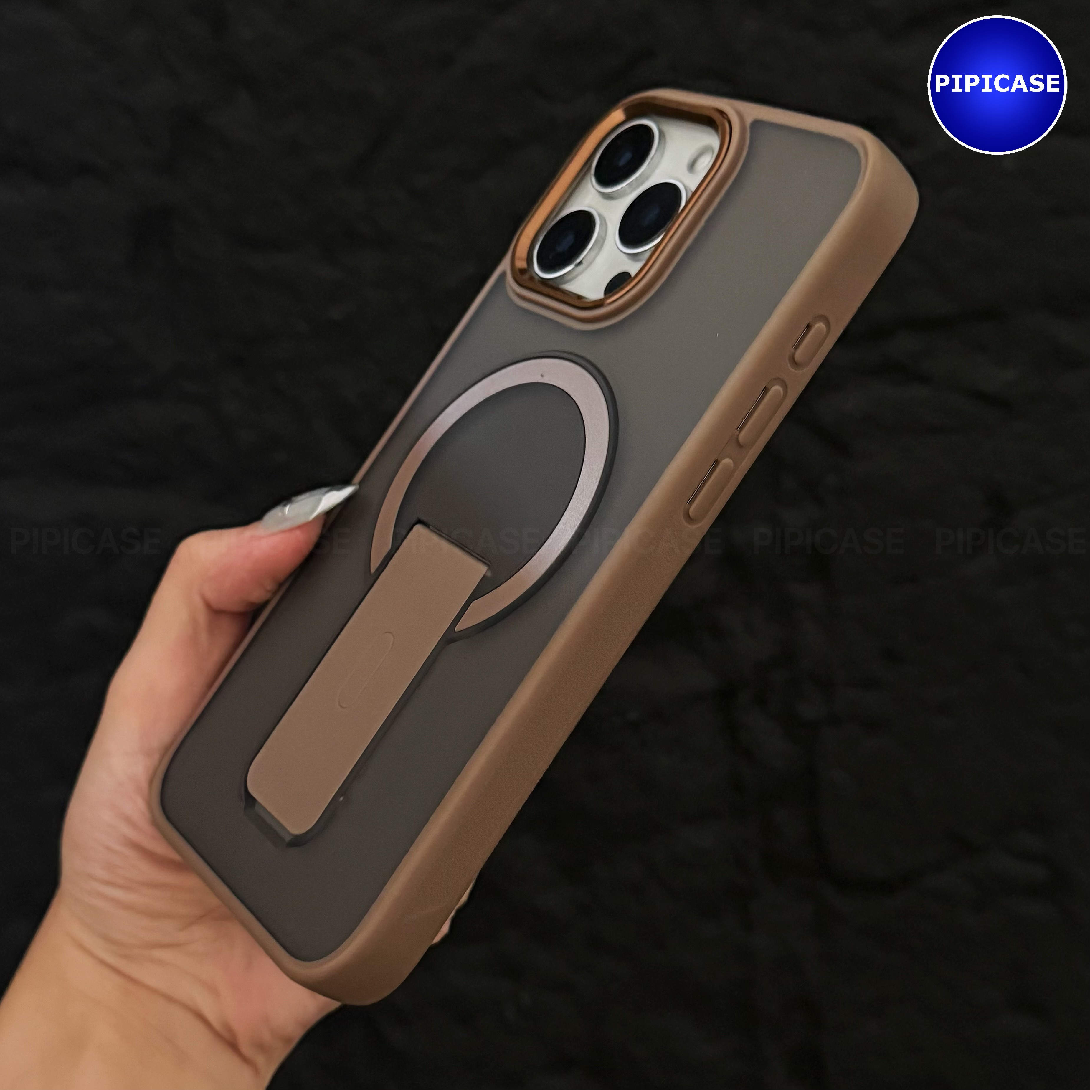 Ốp Lưng iPhone 16 Pro Max - Quin - Nâu_thumbnail_7