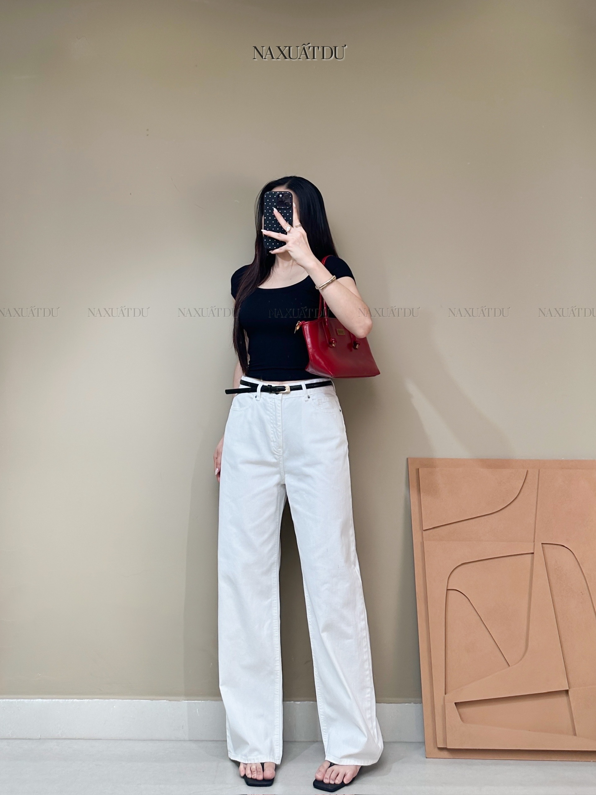 QUẦN JEANS SUÔNG - Q258