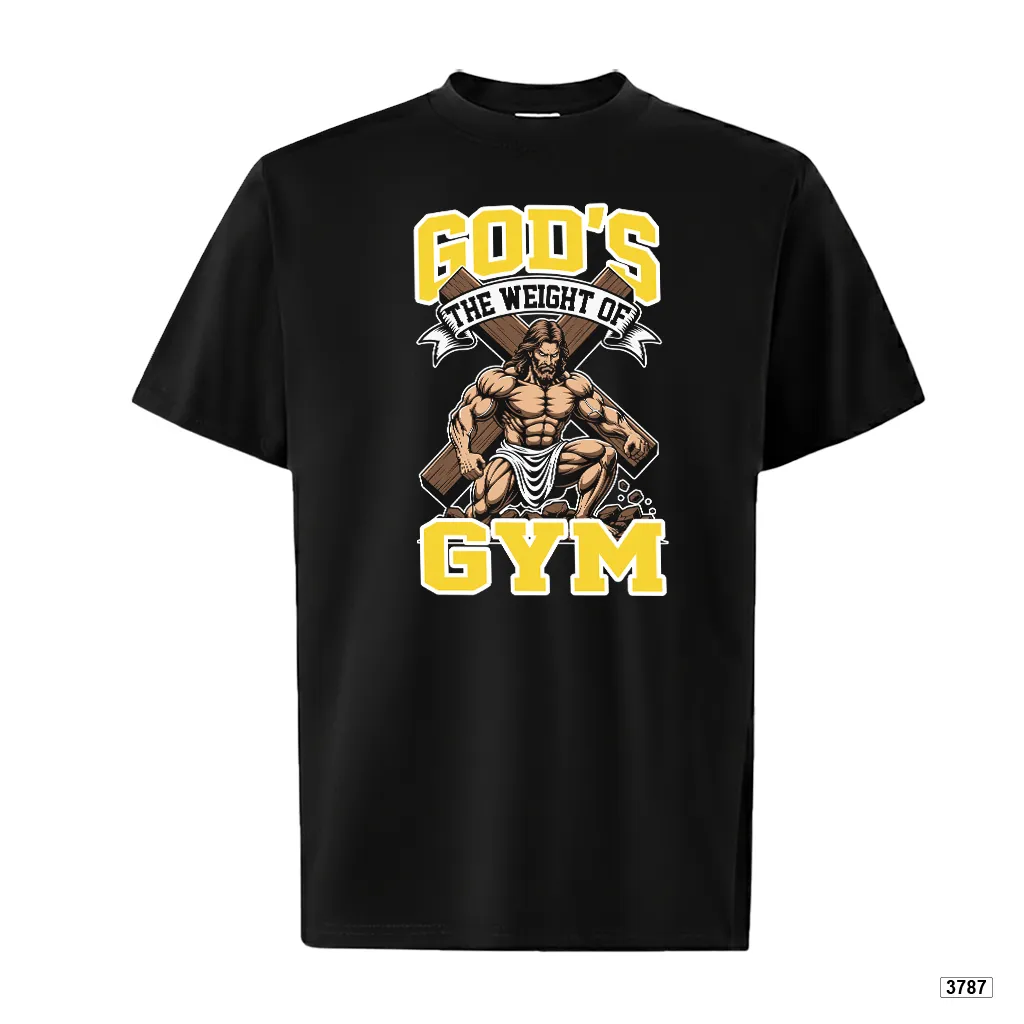 Áo thun nam form rộng God’s Gym phong cách thể thao năng động TeePrint 3787_thumbnail_7