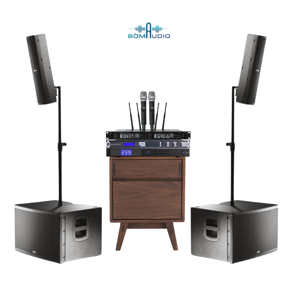 Combo Vang Số JBL KX180A + Micro DBACOUSTIC 750 PLUS + Quản Lý Nguồn DBACOUSTIC LX-P3 + Loa FBT VERTUS CS 1000 B408_thumbnail_1