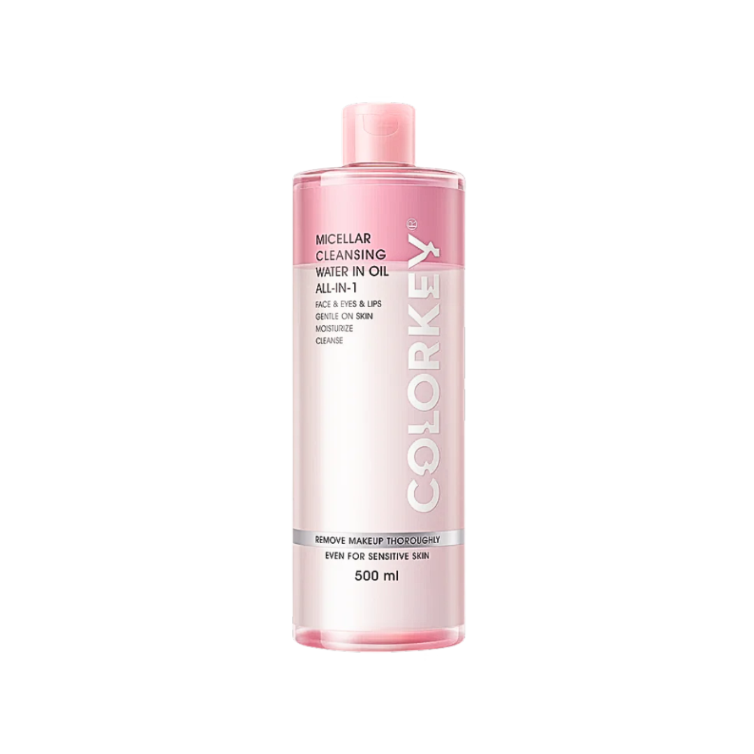 [COLORKEY] Nước tẩy trang 2 lớp Colorkey Micellar Cleansing Water In Oil All-In-1