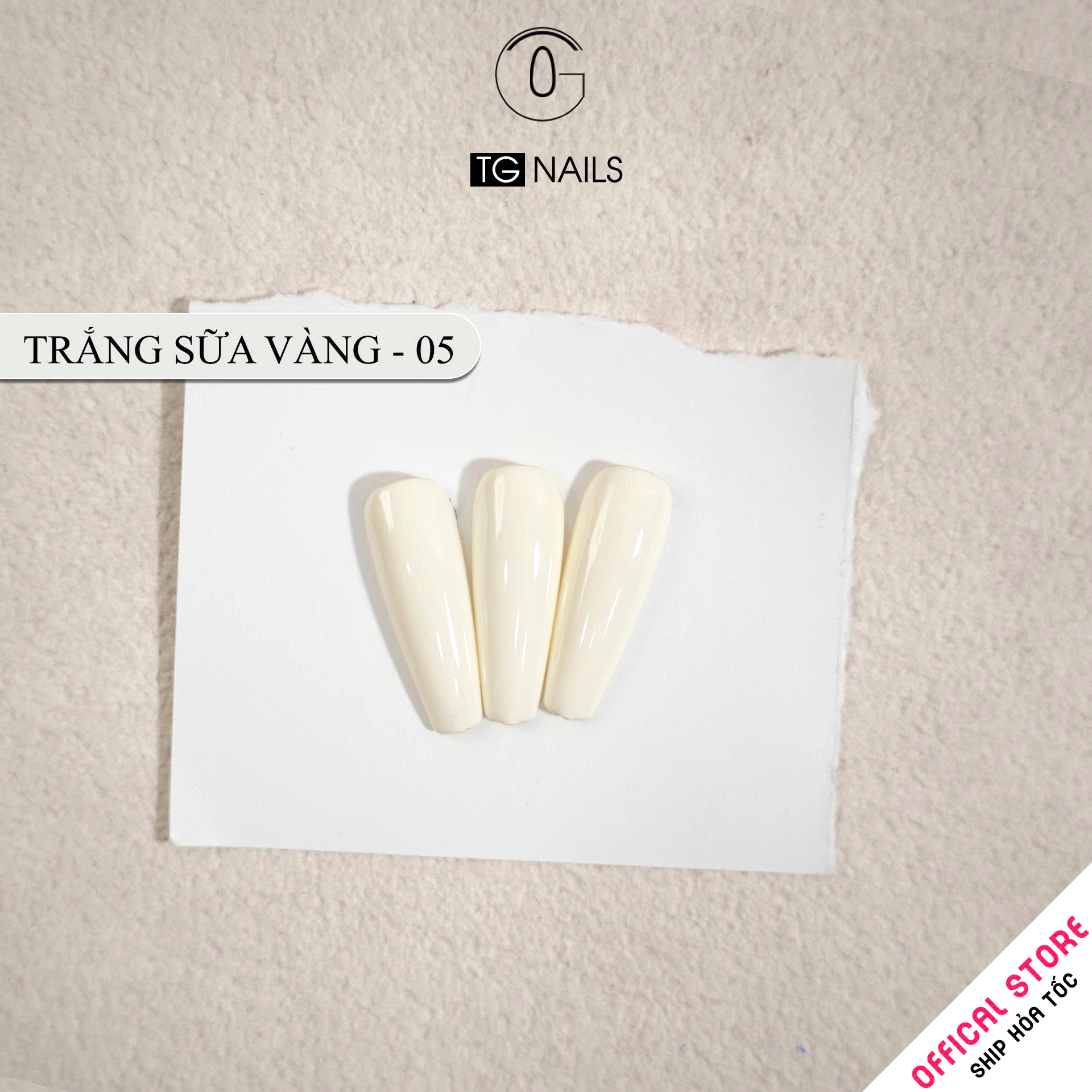 Sơn gel Trắng chai 10g TG Nails_thumbnail_6