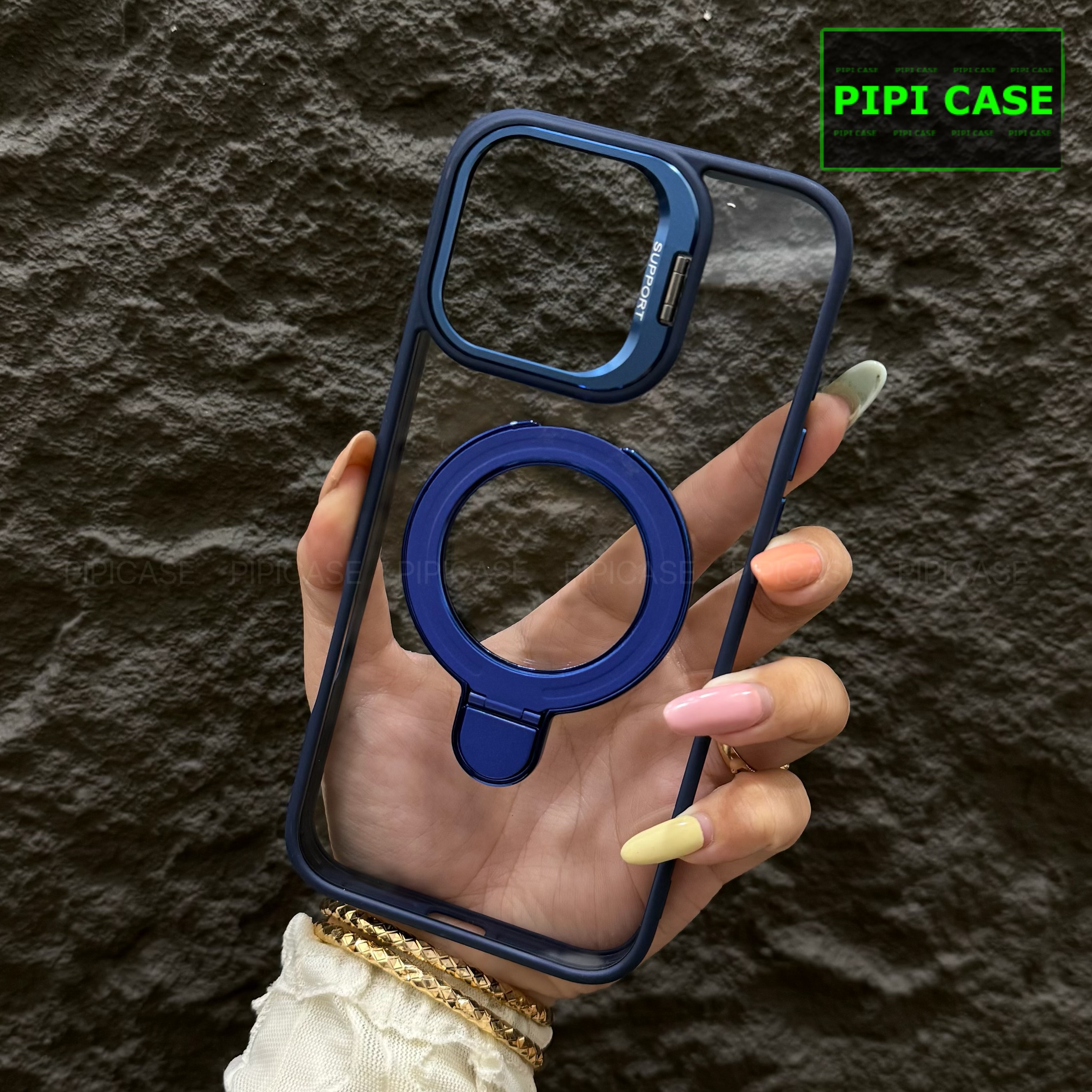 Ốp Lưng iPhone 12 Pro Max - Super Gone - Xanh Dương_thumbnail_2